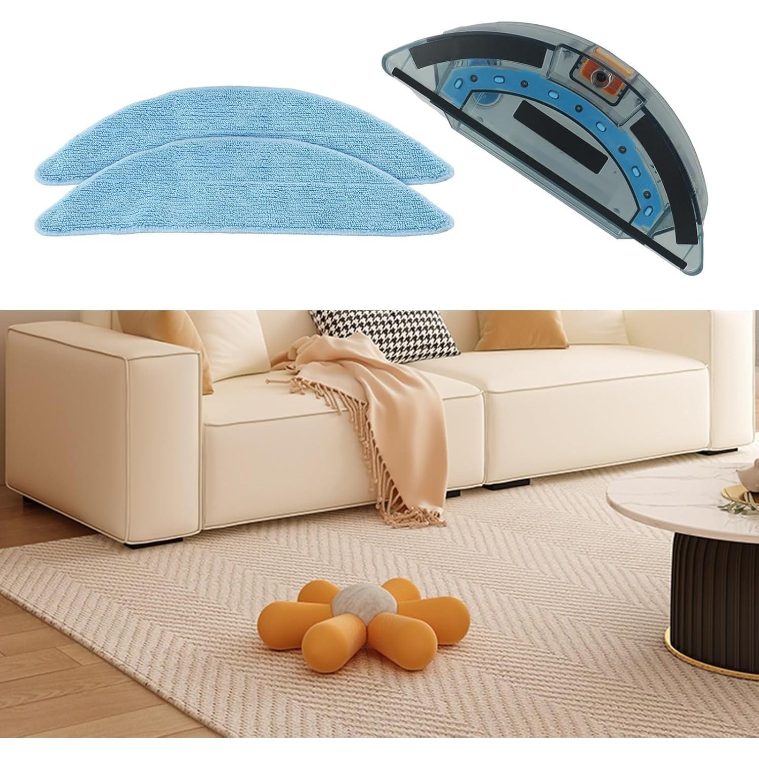 Tanque de Agua para Aspiradora Robot Tesvor M1 S4 S6 368g