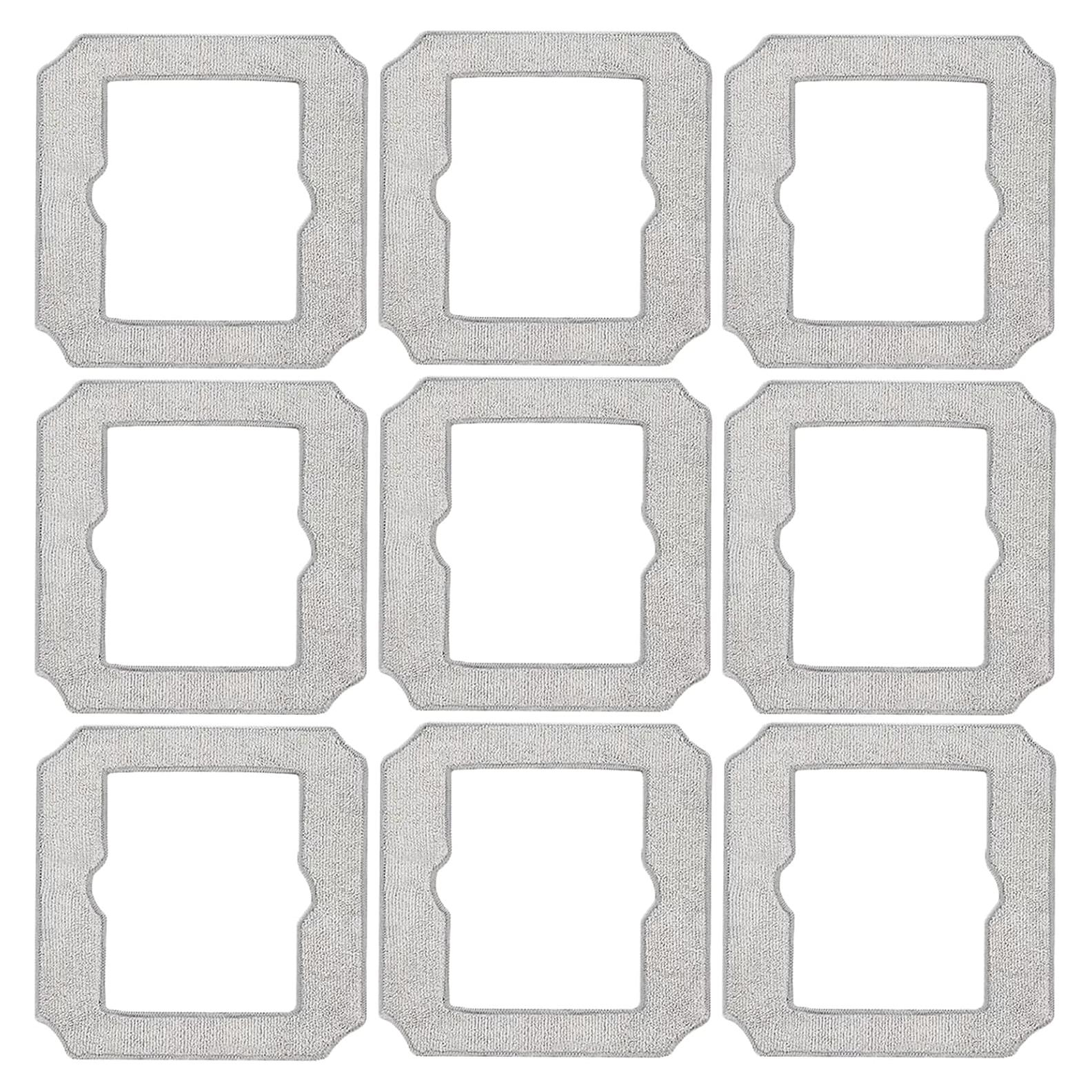 Trapo de limpieza microfibra para robot ECOVACS Winbot Mini - 9 piezas