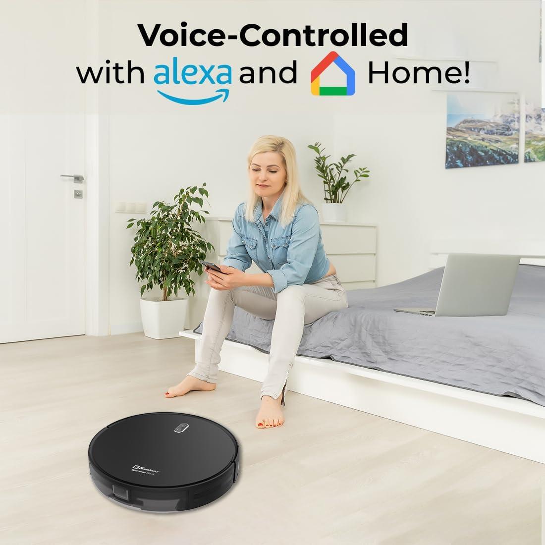 Aspiradora Robot Koblenz Gamma Negra 1400Pa Wi-Fi