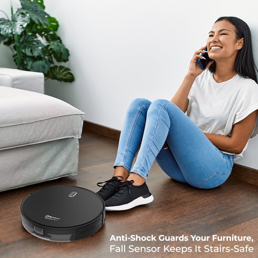 Aspiradora Robot Koblenz Gamma Negra 1400Pa Wi-Fi