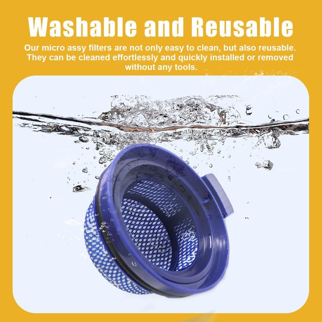 Filtros Micro Assy Lavables Popbee para Aspiradora Samsung BESPOKE Jet - 2 Pcs