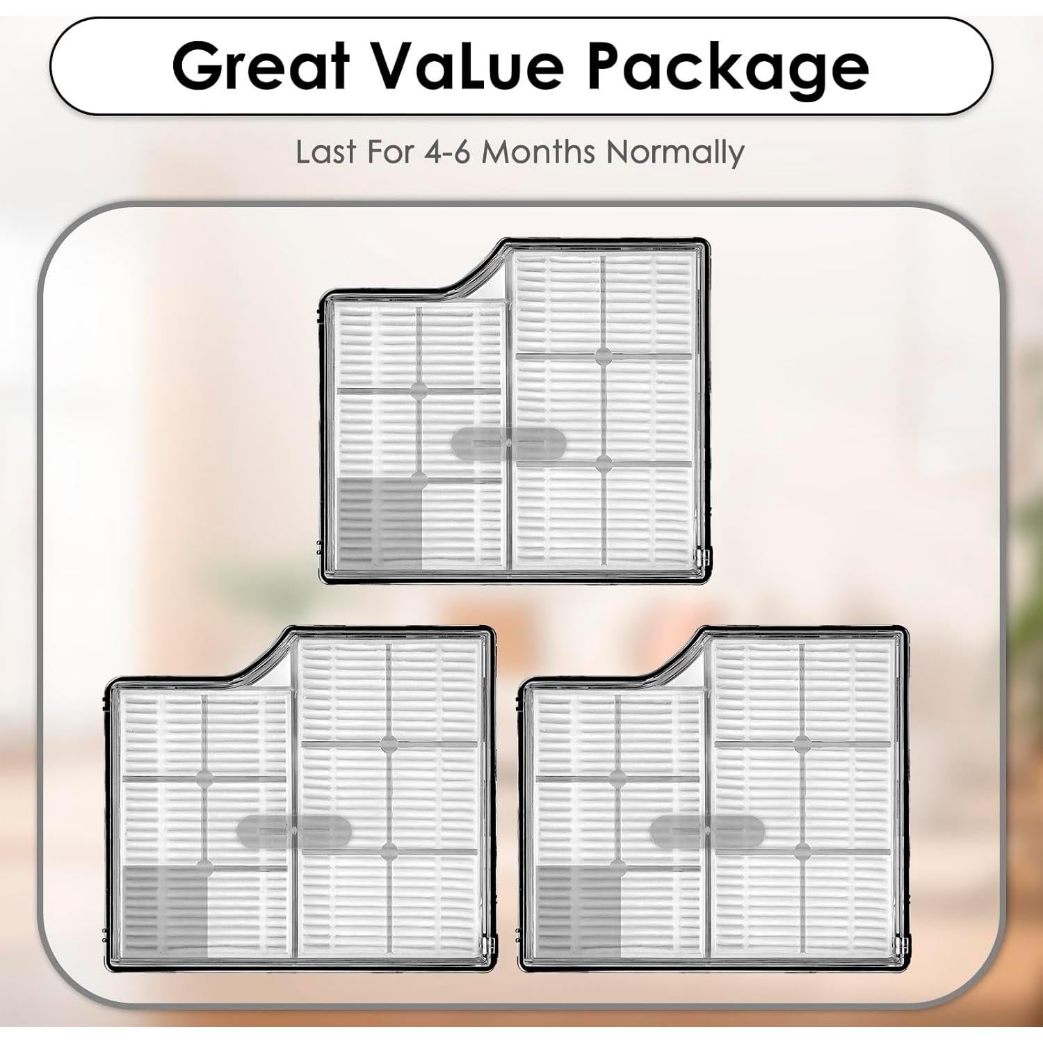 Filtros HEPA de Reemplazo LemonRunRun Saros 10 - 3 Piezas