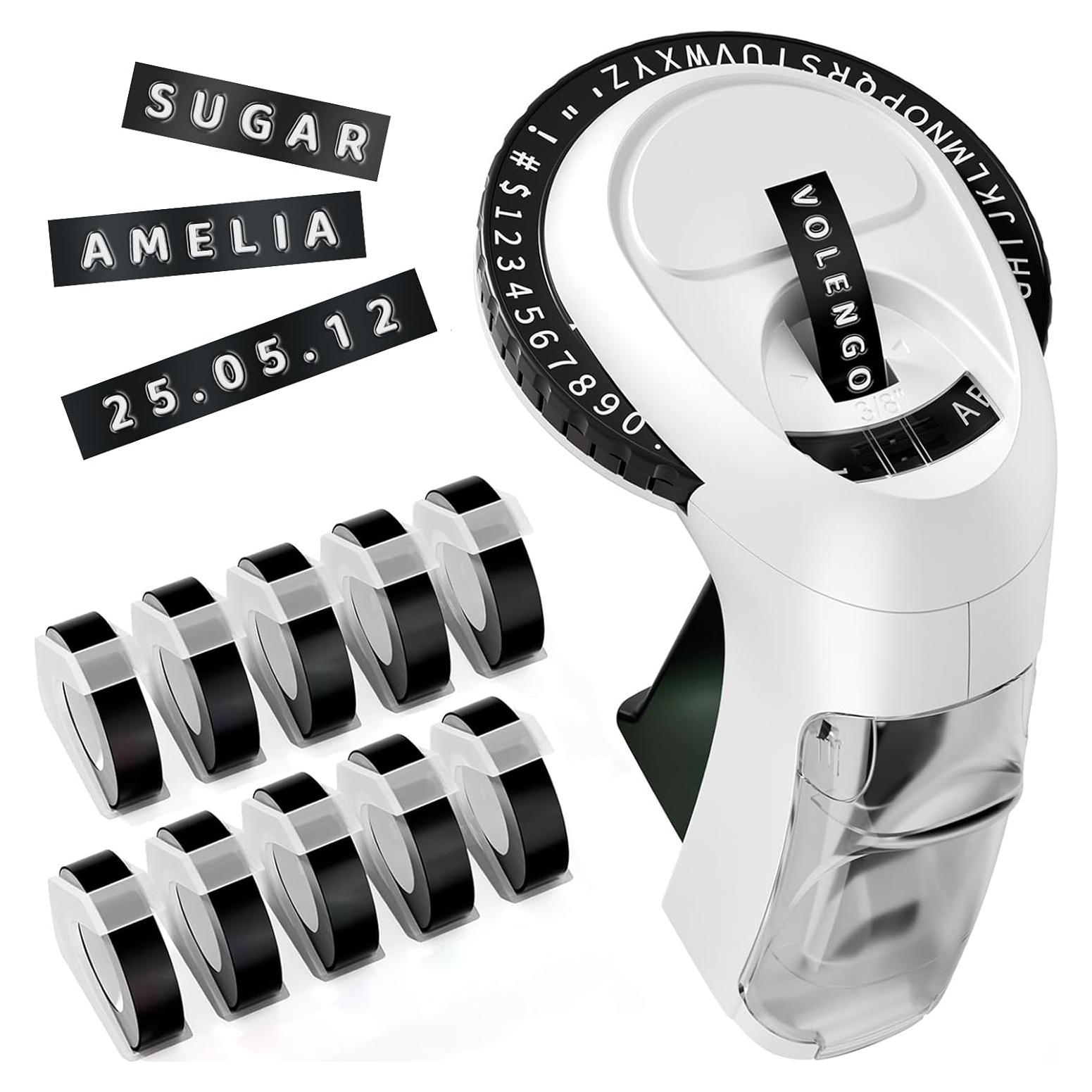 Fabricador de Etiquetas en Relieve VolenGo Omega S Negro