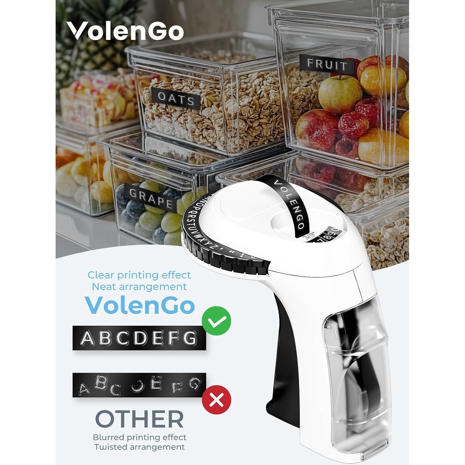 Fabricador de Etiquetas en Relieve VolenGo Omega S Negro