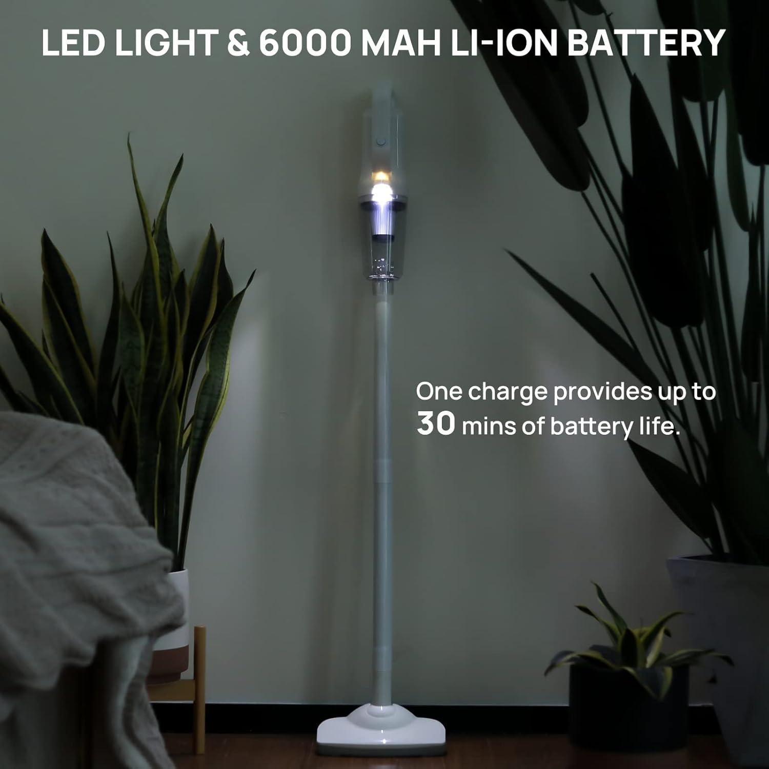 Aspiradora Inalámbrica iPettie 12000 PA para Pelo de Mascotas