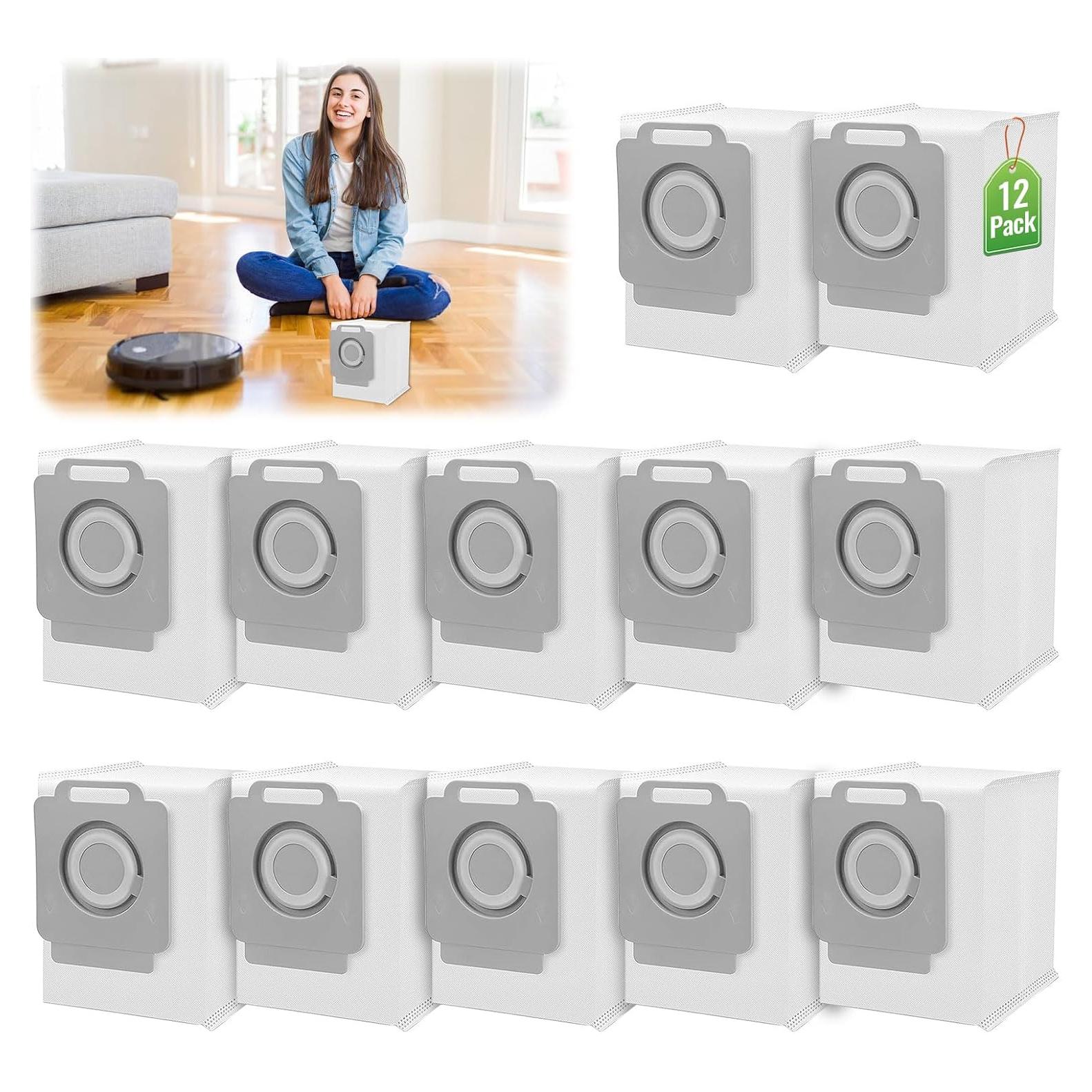 Paquete de 12 bolsas de vacío HNRLOY para iRobot Roomba