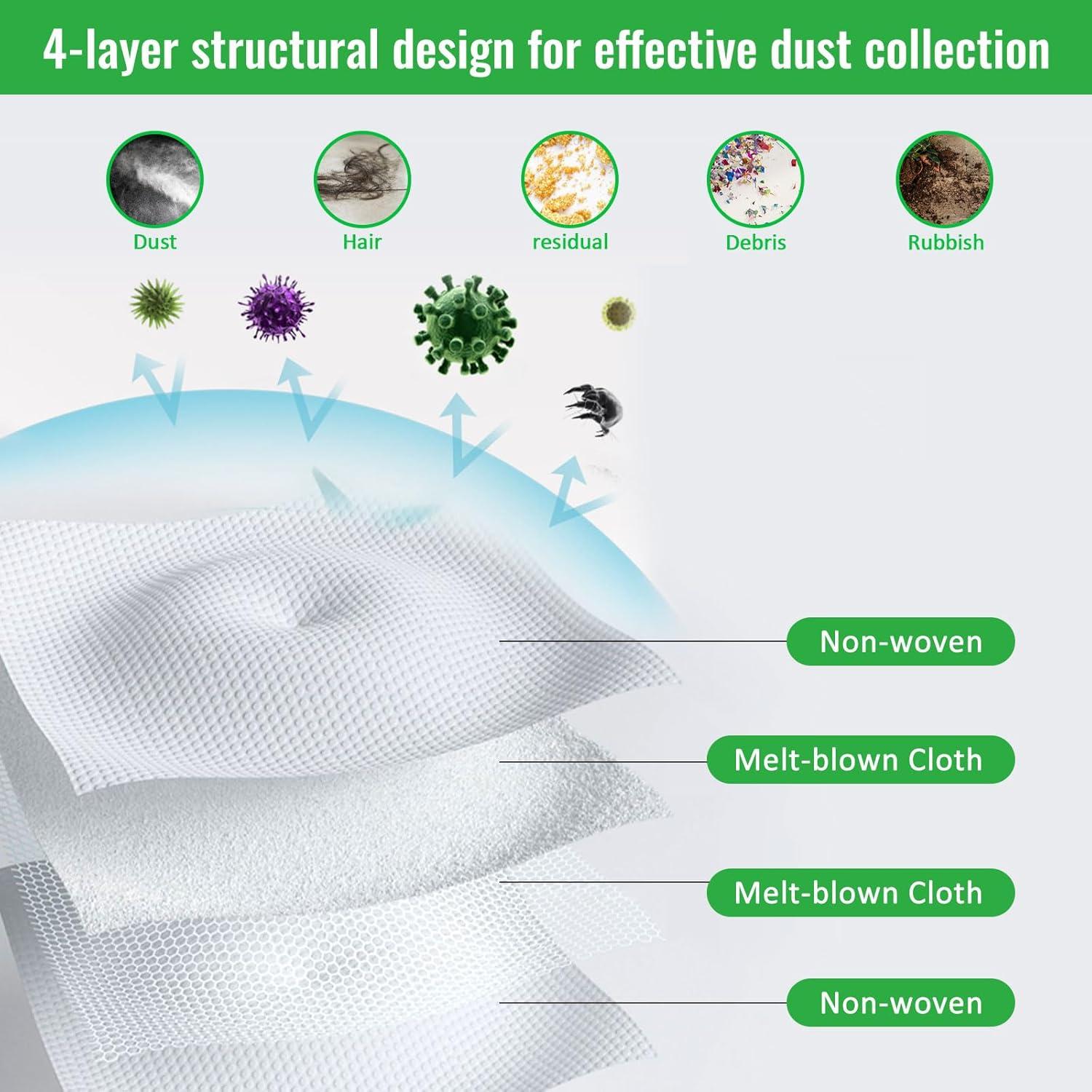 Paquete de 12 bolsas de vacío HNRLOY para iRobot Roomba