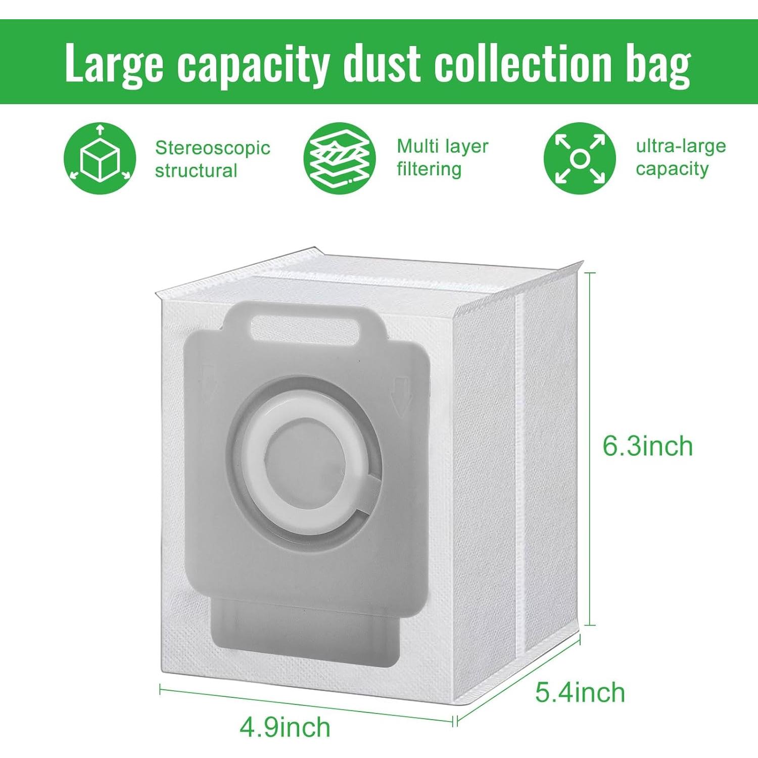 Paquete de 12 bolsas de vacío HNRLOY para iRobot Roomba