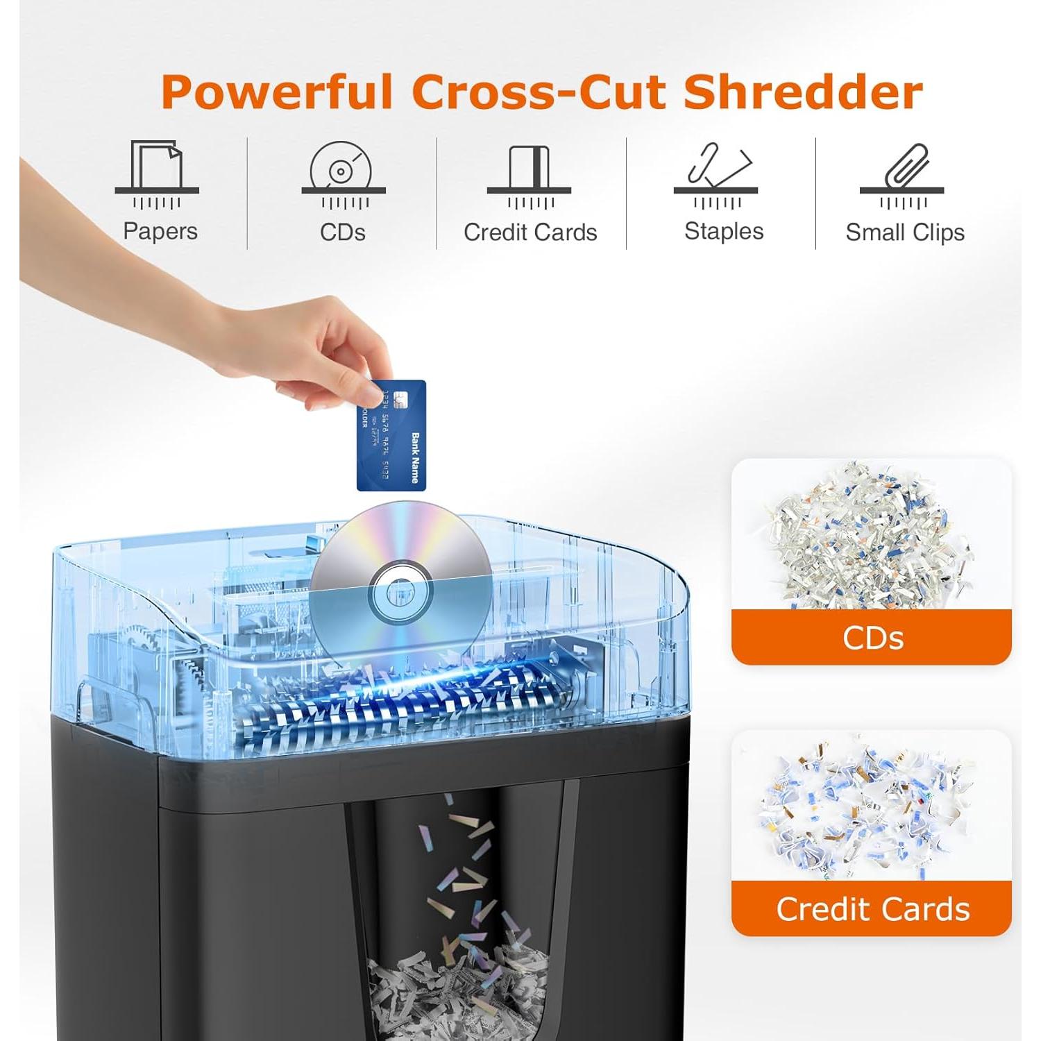 Trituradora de Papel Bonsaii C282-A 12 Hojas P-4 5.5 Galones