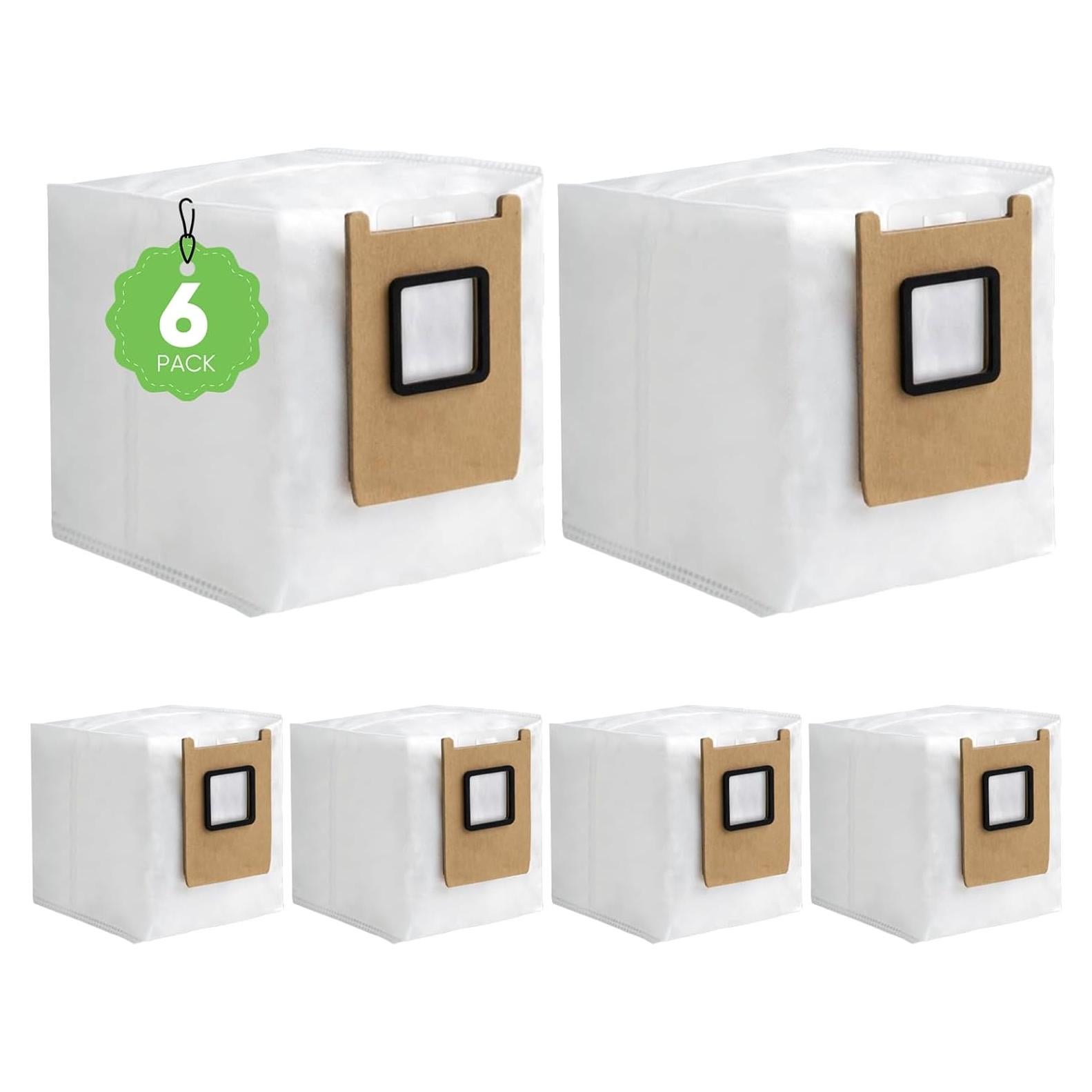 Paquete de 6 bolsas de polvo Eufy E28/E25 Omni 3L