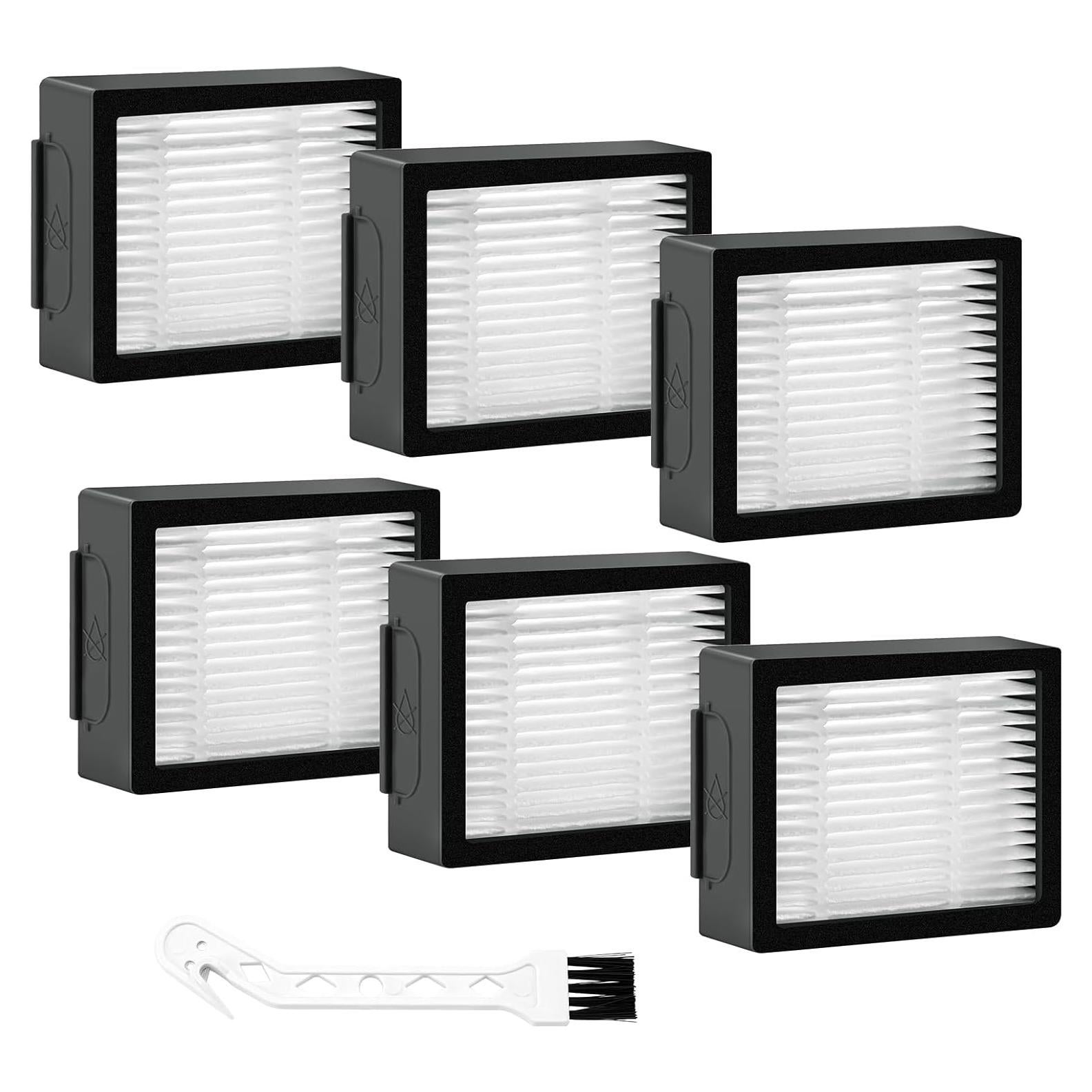 Paquete de 6 Filtros Puxyblue para Roomba i3 i4 i7 E5 E6 E7