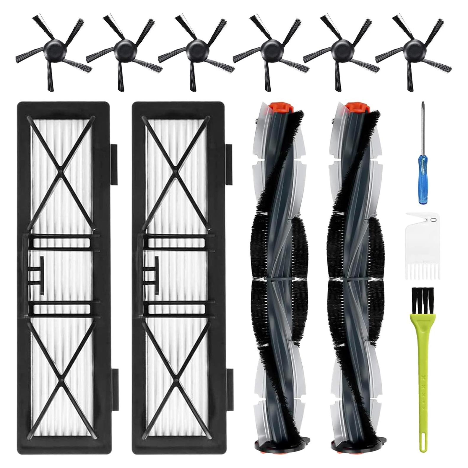 Kit de Repuesto Neato Botvac D Series - 2 Cepillos + 2 Filtros HEPA