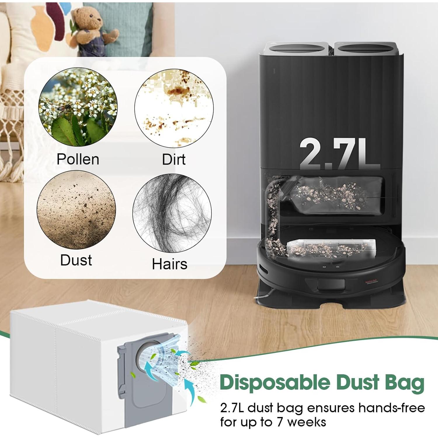 Kit de Accesorios 21 Piezas para Aspiradora Roborock Qrevo