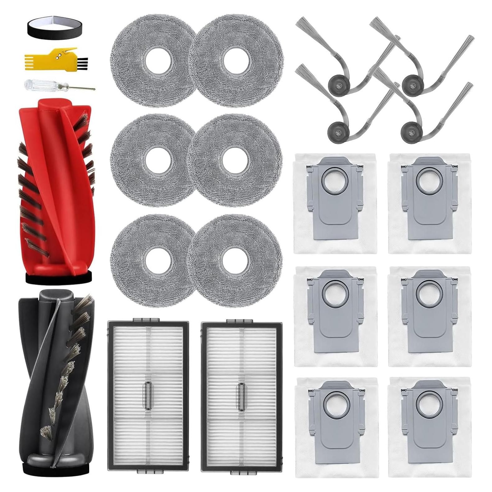 Accesorios para Aspiradora Robot Roborock Saros 10R - 20 Piezas