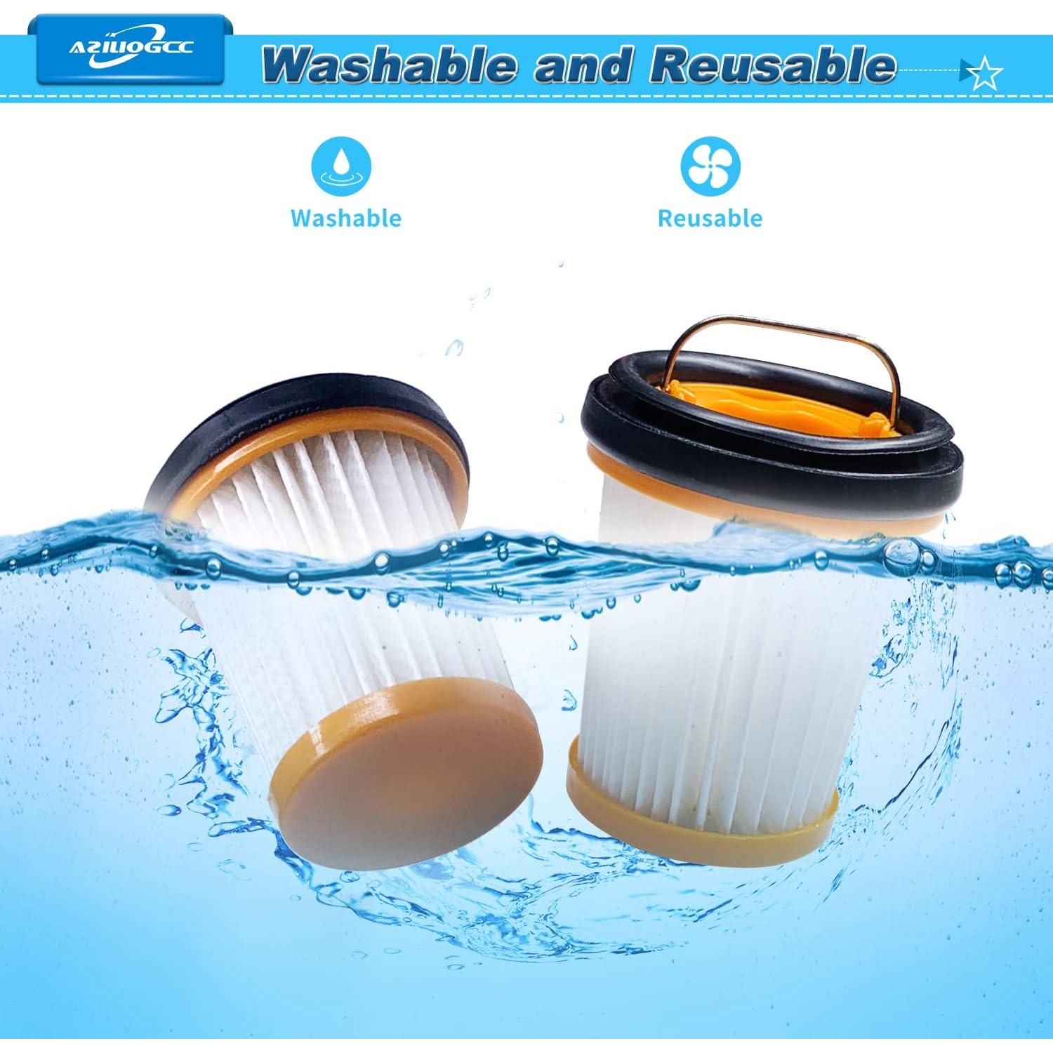 Filtros de Reemplazo Aziliogcc para Aspiradora Shark ION W1 - Paquete de 8