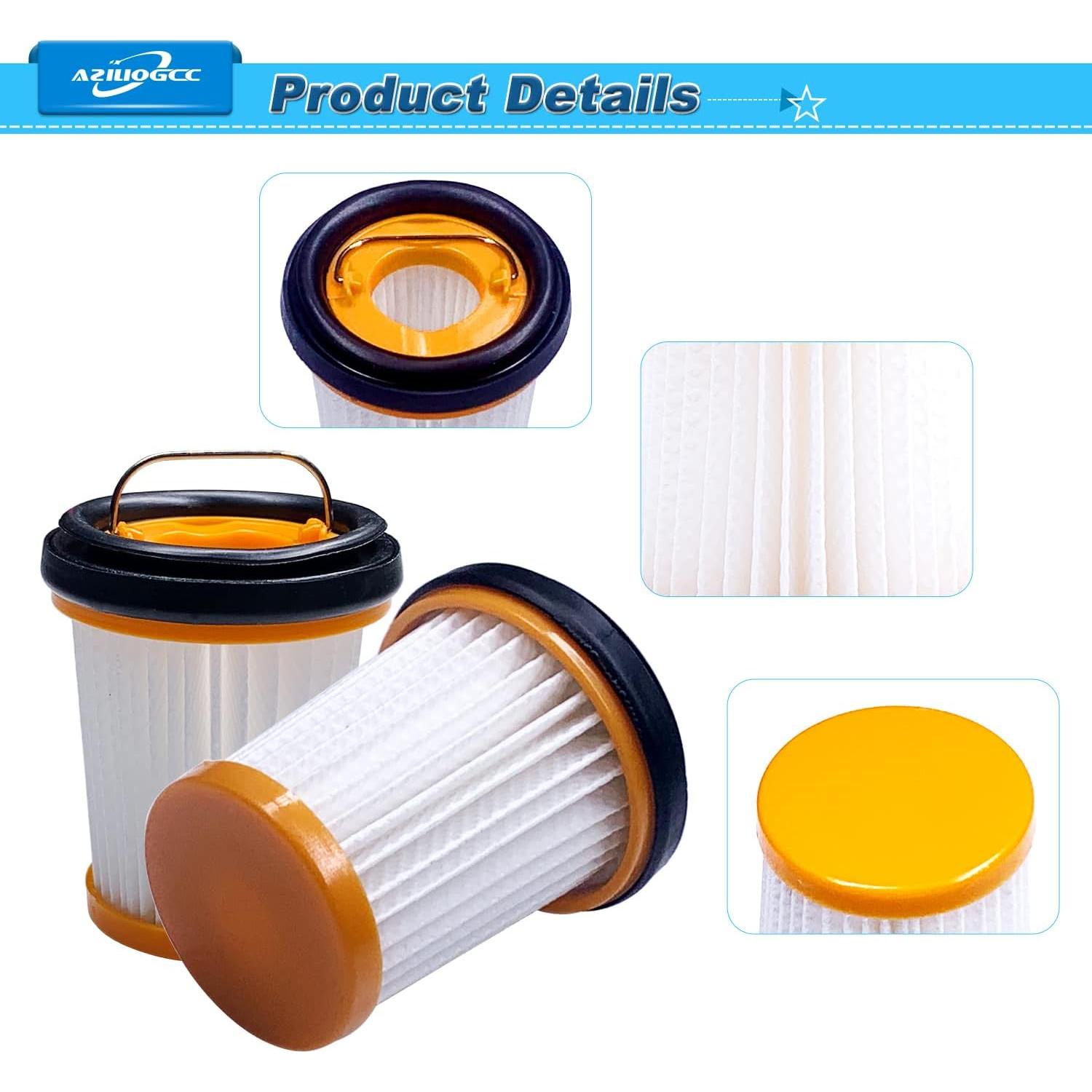 Filtros de Reemplazo Aziliogcc para Aspiradora Shark ION W1 - Paquete de 8