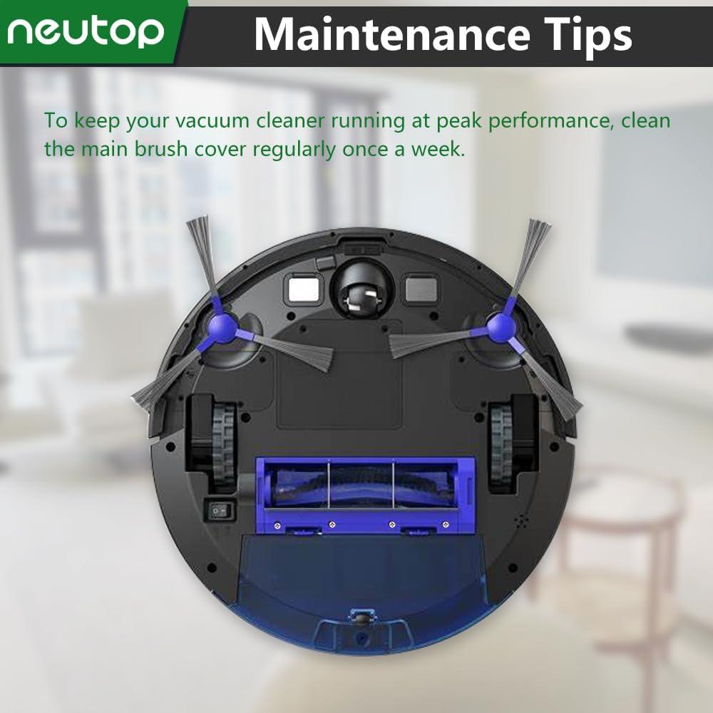 Protectores de Cepillo Principal Neutop para eufy RoboVac 11S, 15T, 30, 30C - 2 Pack