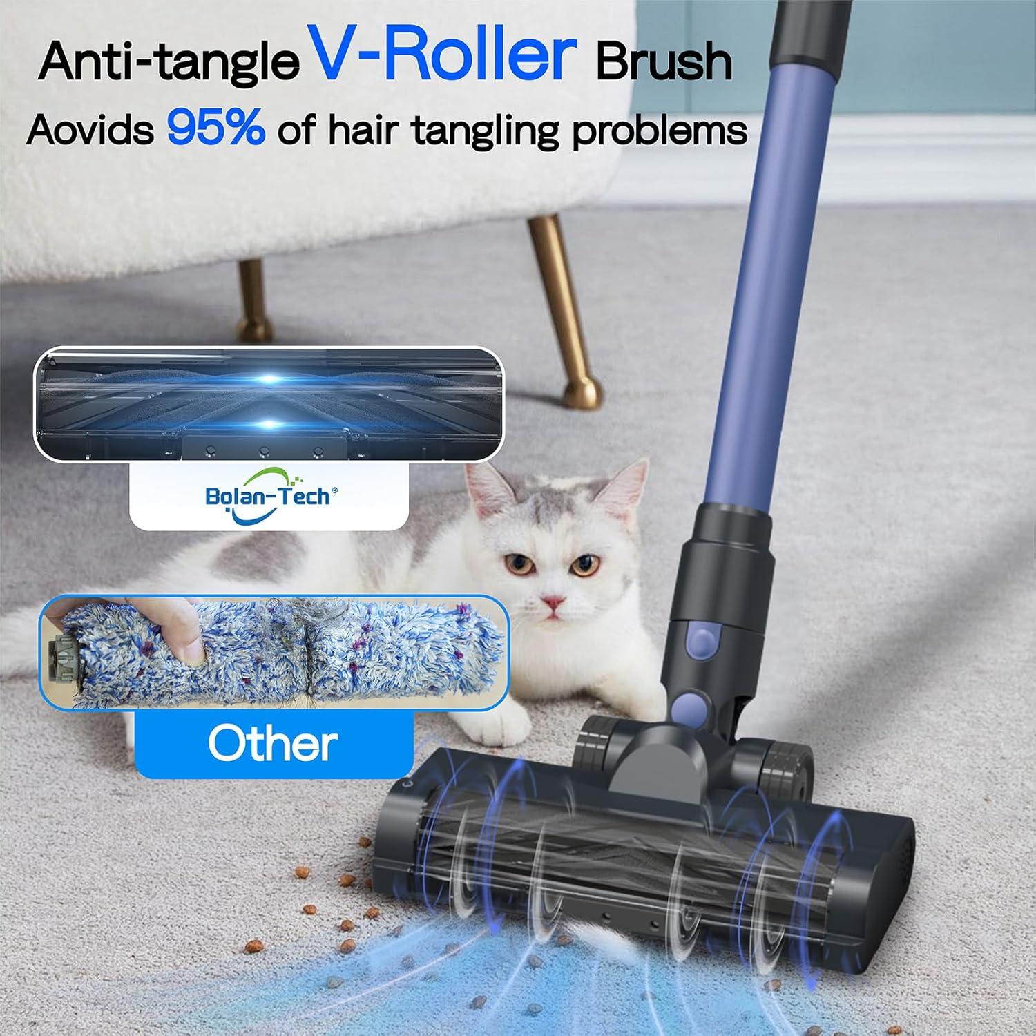 Aspiradora Inalámbrica Bolan-Tech VC7236-1 350W 30KPA 45min