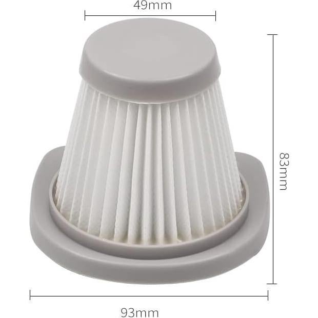 Filtro HEPA para Aspiradora Robot JDYYICZ SC861 SC861A 5 Piezas