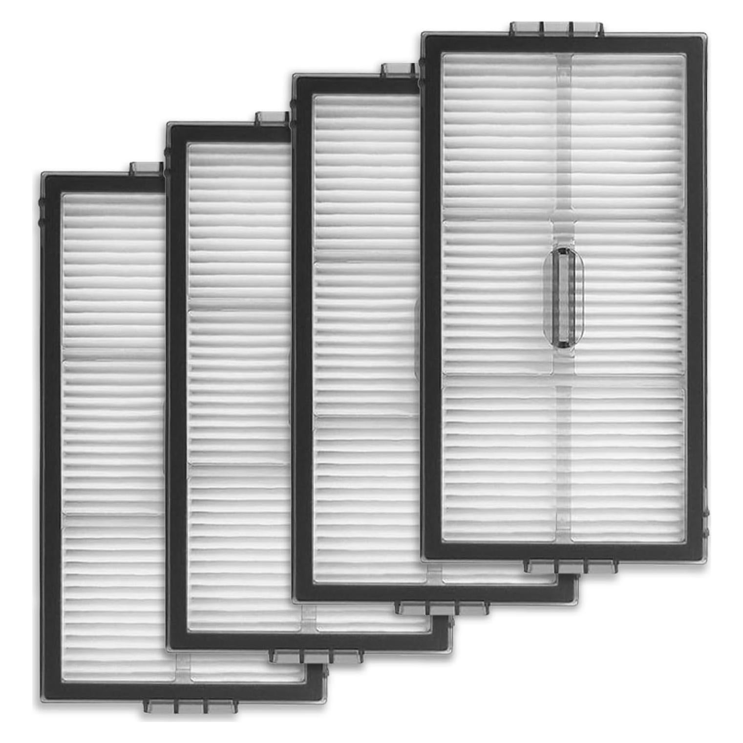 Filtro HEPA Lavable RGkuti para Aspiradoras Roborock Saros 10R x4