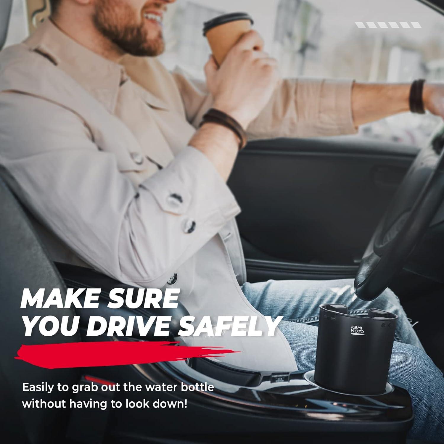 KEMIMOTO Soporte para Tazas de Coche Universal 18-40oz