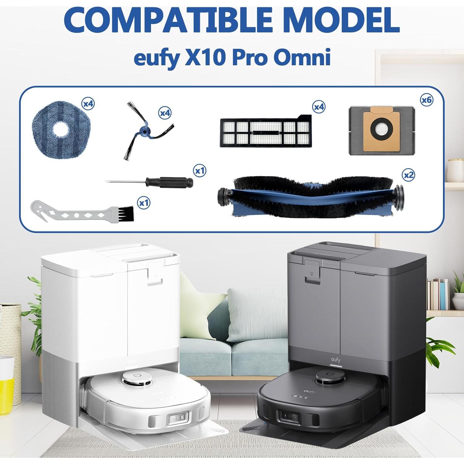 Kit de Repuestos 22 Piezas para Aspiradora Robot Galaton SDJPJ22