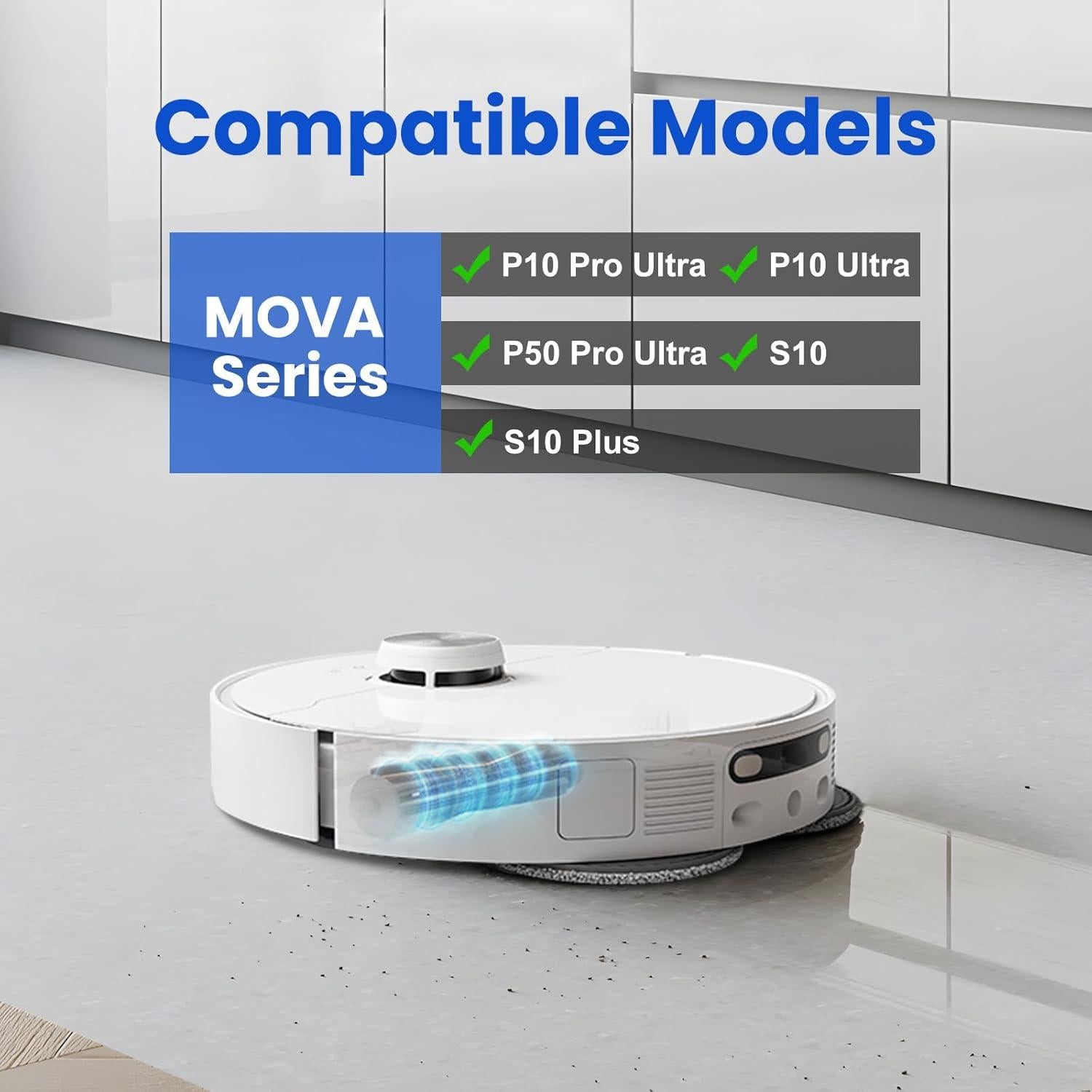 Cepillo TriCut para Aspiradora Robot Dreame X40 Ultra - Antienredos