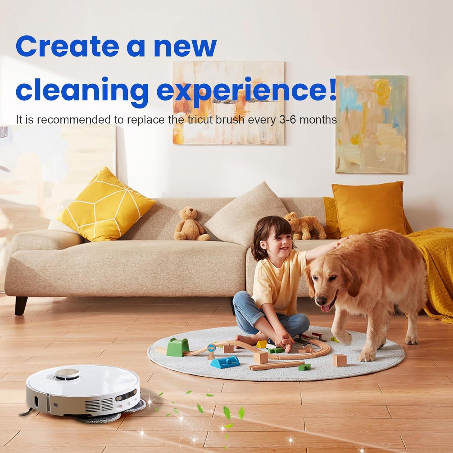 Cepillo TriCut para Aspiradora Robot Dreame X40 Ultra - Antienredos