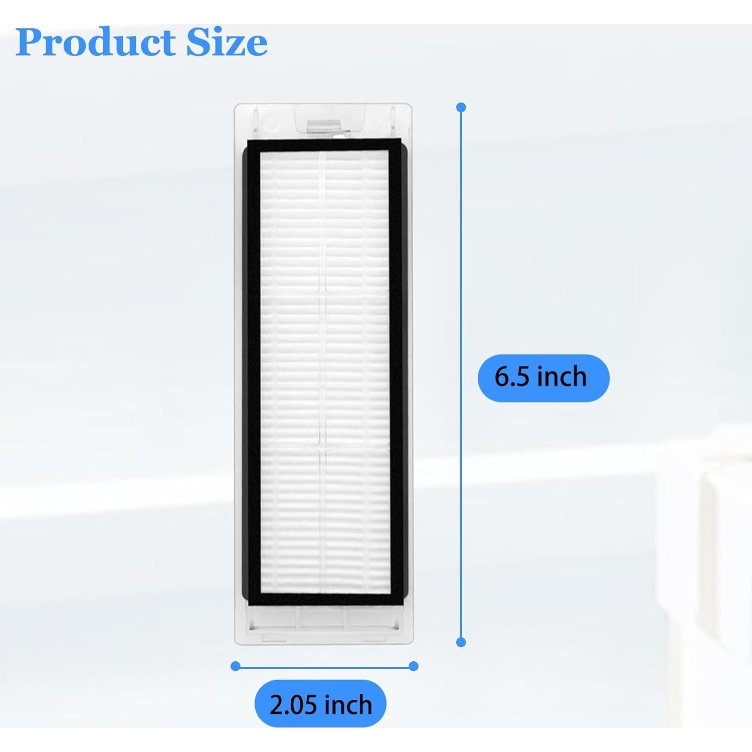 Filtro HEPA JZSTARINGE para Roborock Q5, Q5+, E35, S5 Max - 4 Pcs