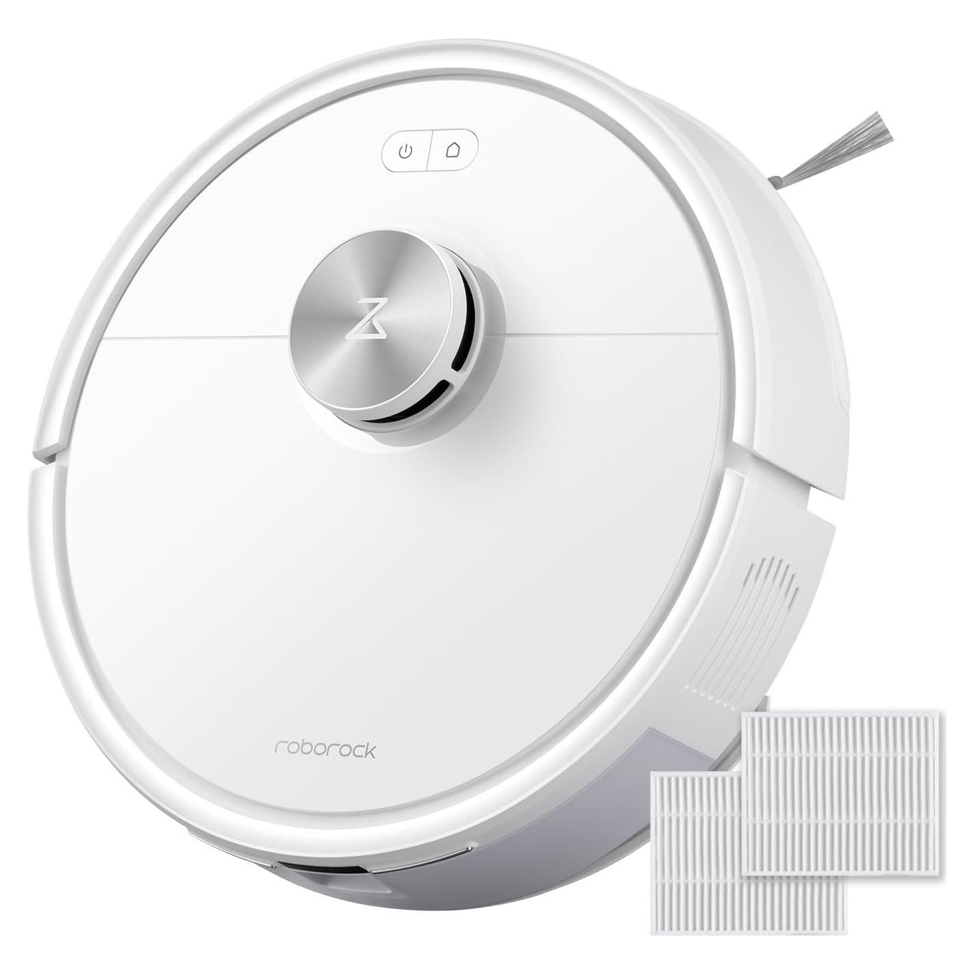 Aspiradora Robot y Mopa Roborock Q7 M5 Blanca + Filtros Lavables