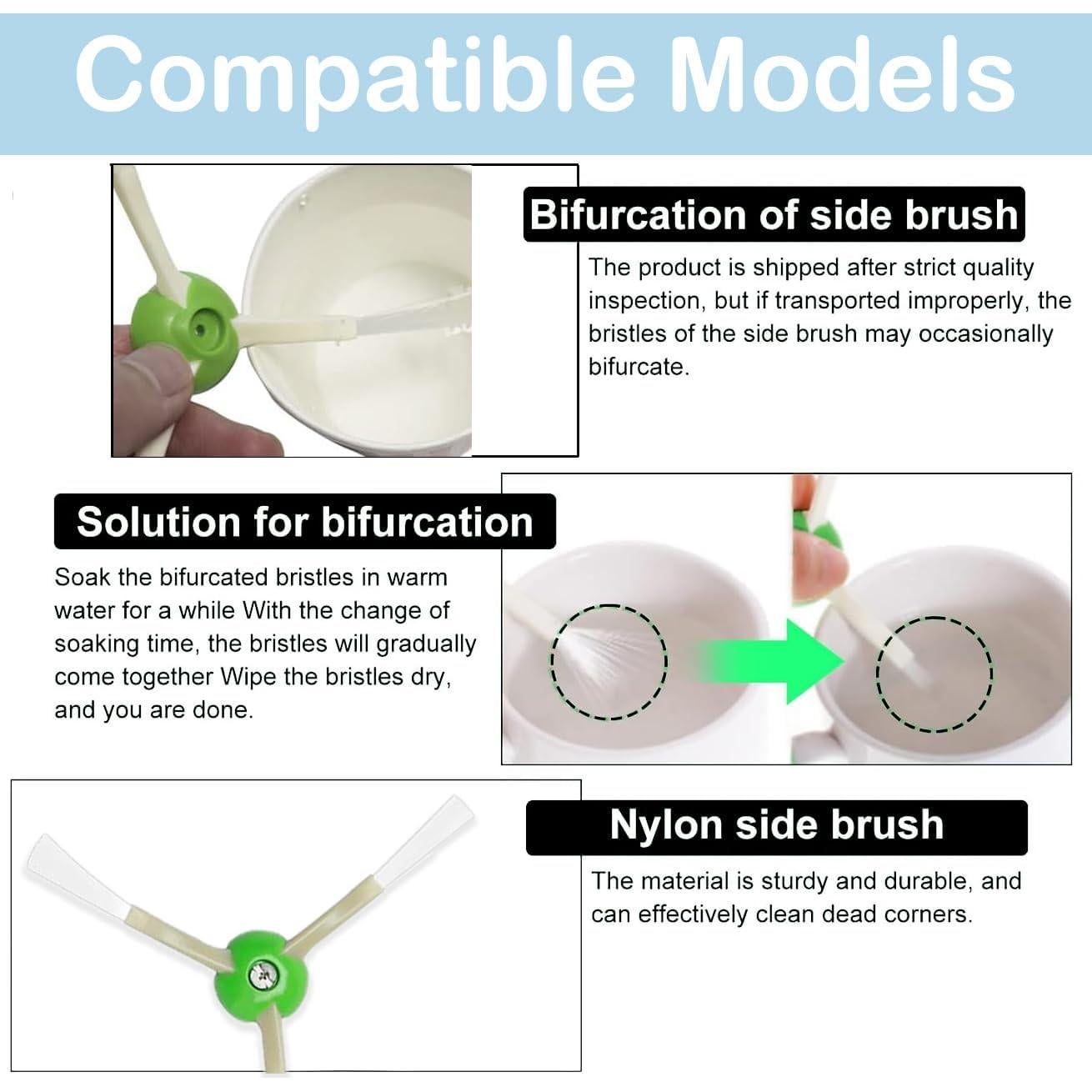 19 Piezas Repuesto para Aspiradoras iRobot Roomba ARCHIZAN