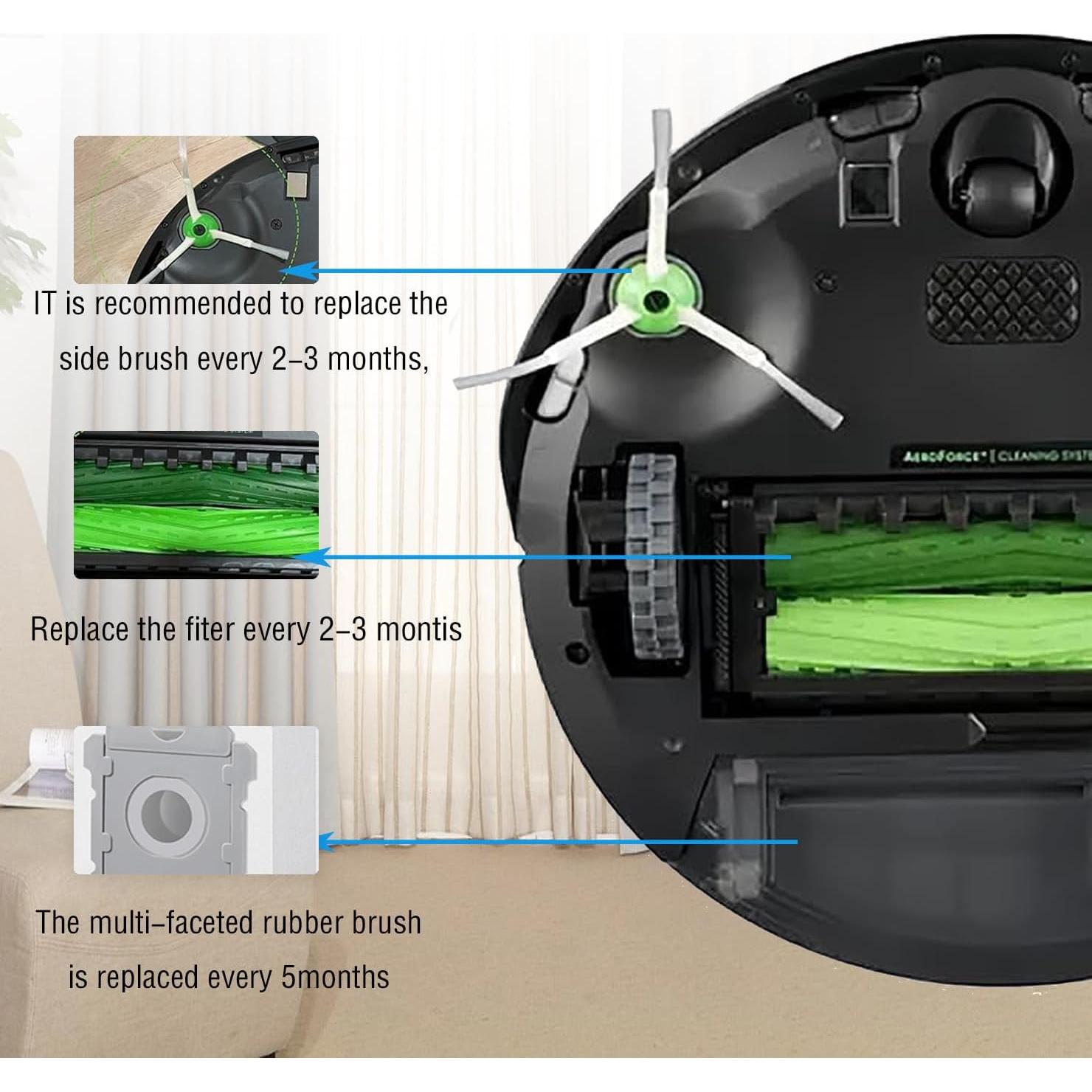 19 Piezas Repuesto para Aspiradoras iRobot Roomba ARCHIZAN