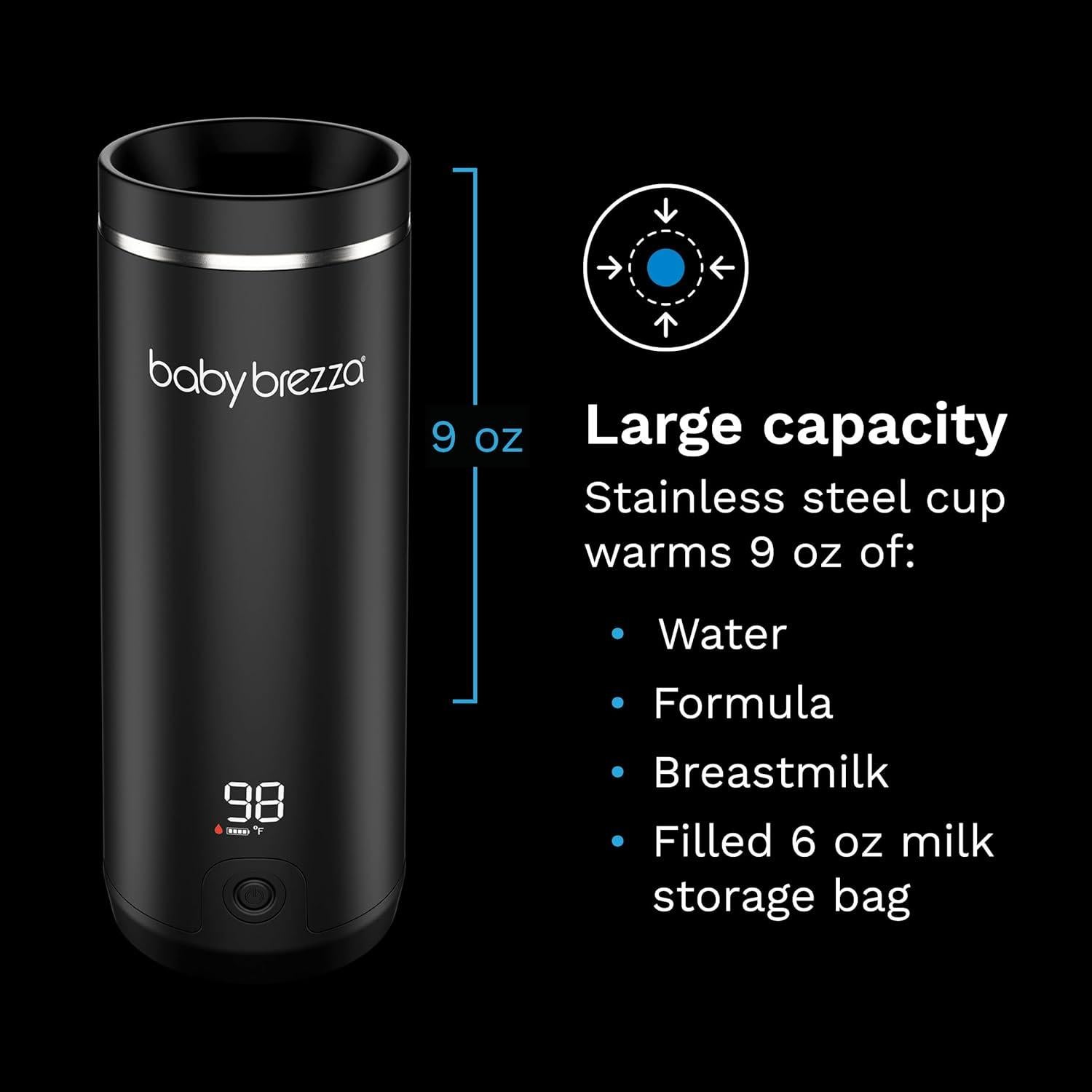 Calentador de Biberones Portátil Baby Brezza SuperFast 270ml