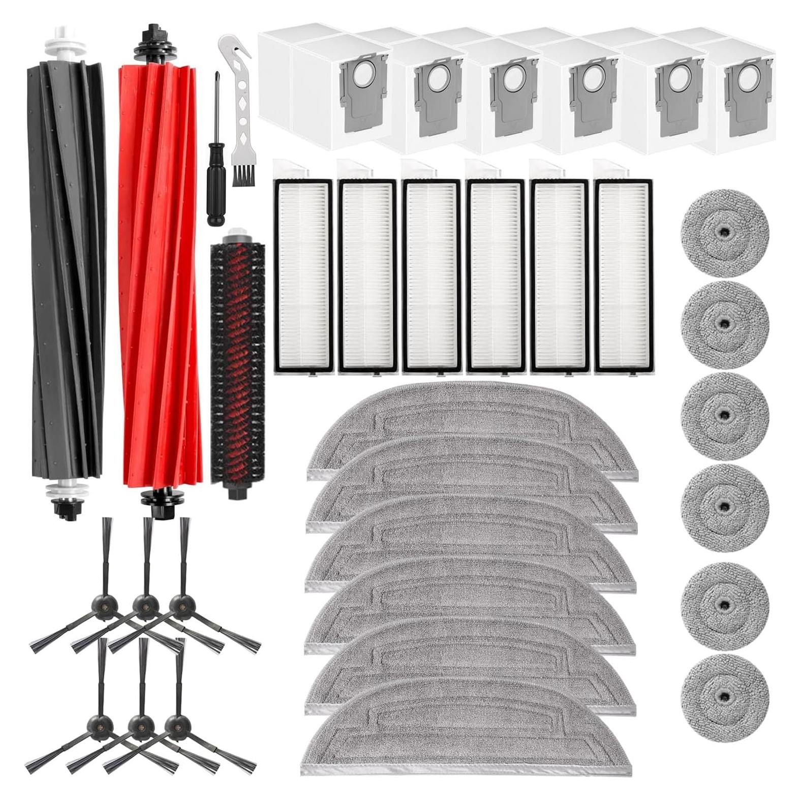 Kit de Reemplazo 35PCS para Aspiradora Roborock S8 Max/S8 MaxV Ultra