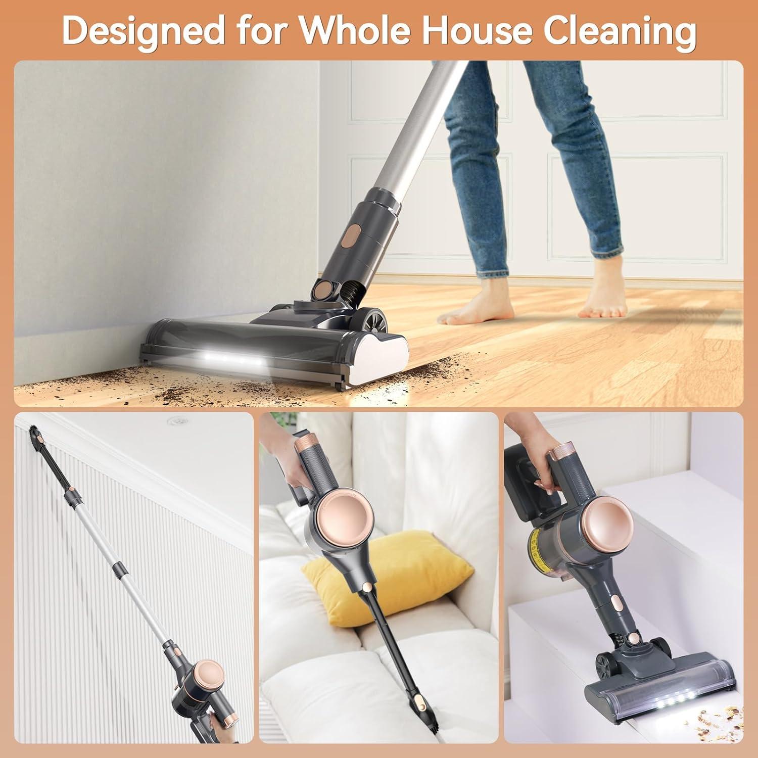 Aspiradora Inalámbrica UML0 N8 Ligera 2200mAh 40 Minutos