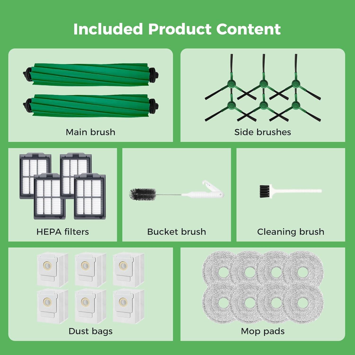 Kit de Accesorios 28PCS Yivy para iRobot Roomba 405/505