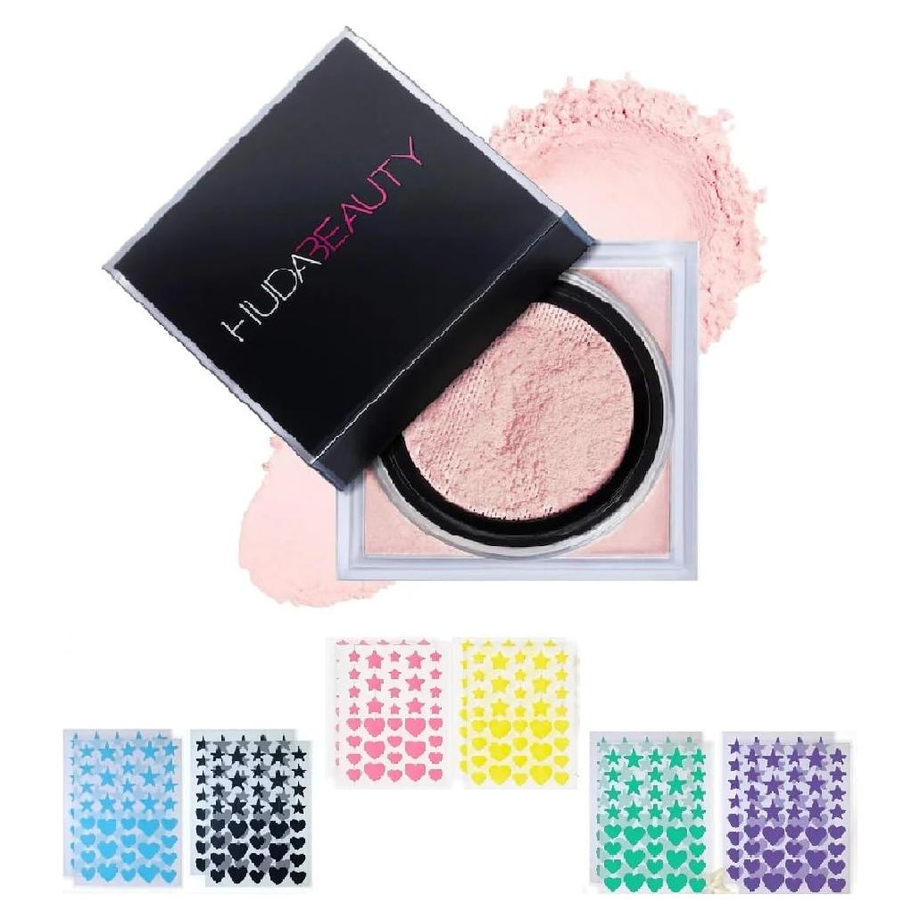 H.U.D.A BEAUTY E-Bake Polvo Suelto 20 g Flor de Cereza + Parche Acné