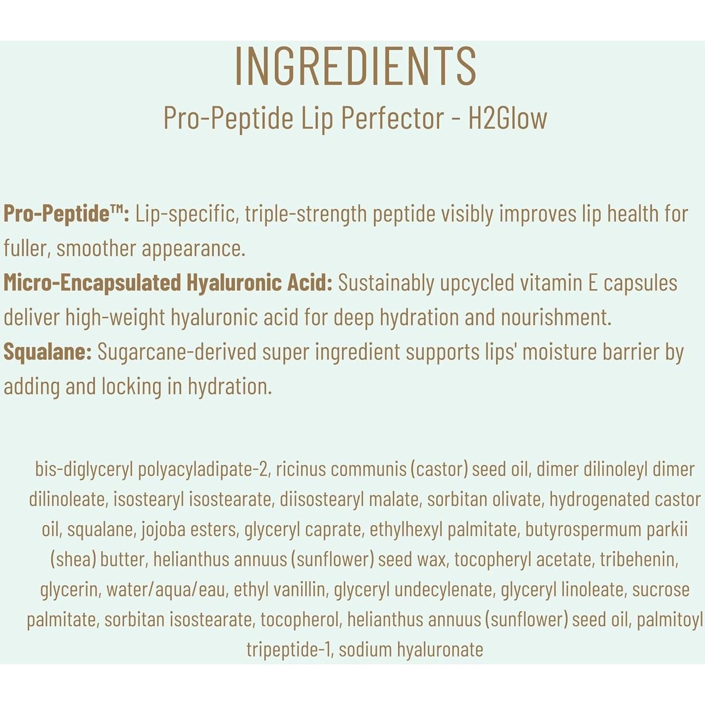 Bálsamo Labial Vegano Biossance Pro-Péptidos 32g