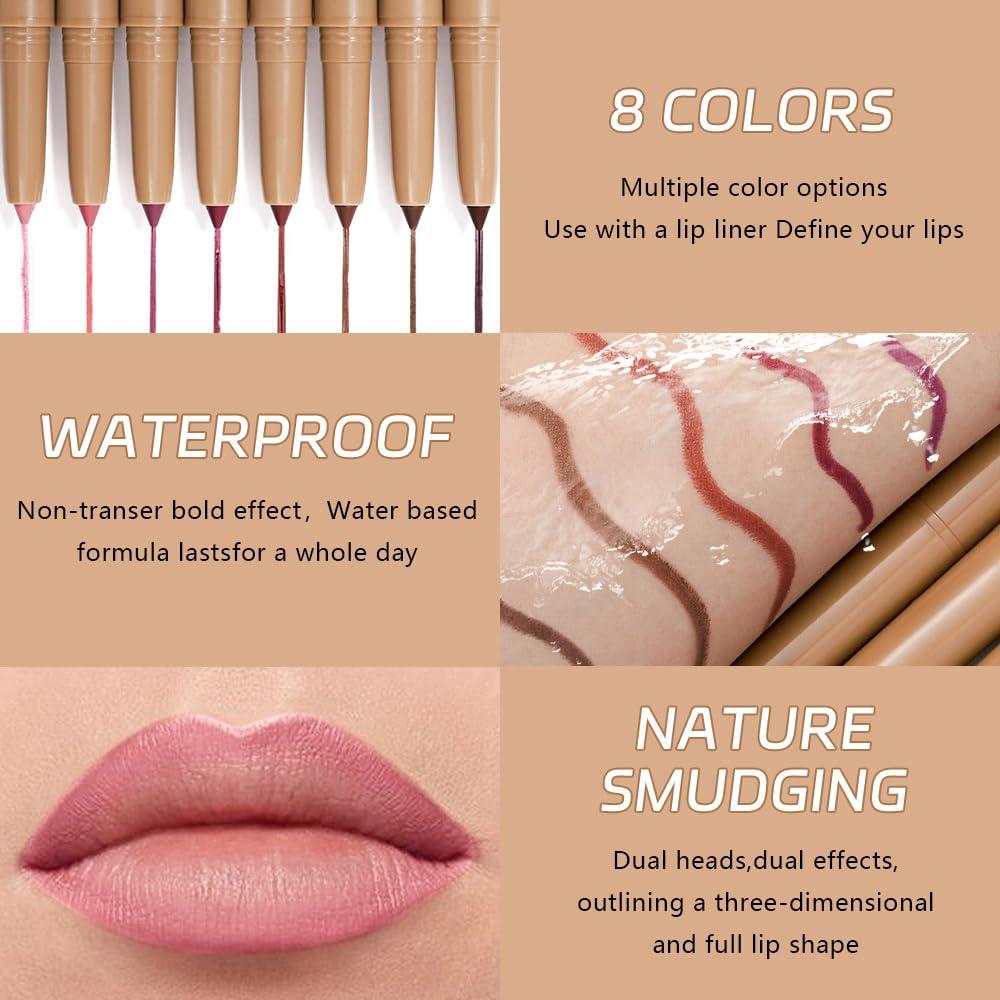 Delineador de Labios Mate Juaazin 01# Rosa Salmón 9.9g