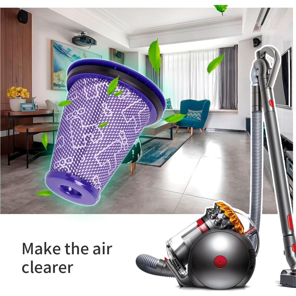 Filtro HEPA Pre Motor WuYan para Dyson CY18 CY22 CY23