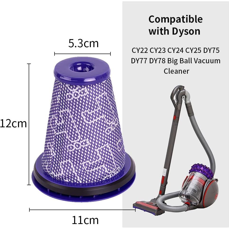 Filtro HEPA Pre Motor WuYan para Dyson CY18 CY22 CY23