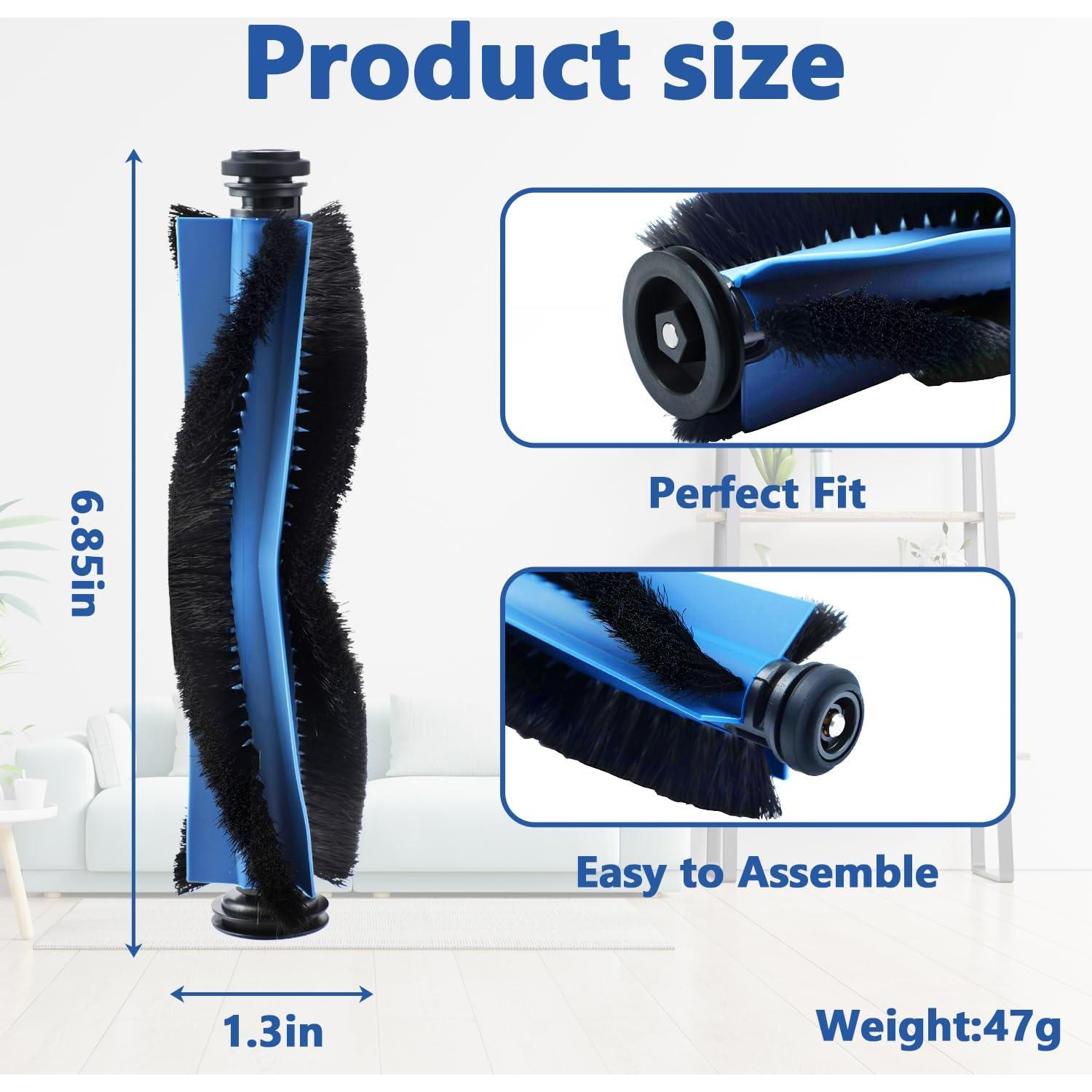 Paquete de 2 Cepillos Rodantes Galaton para Eufy X10 Pro Omni