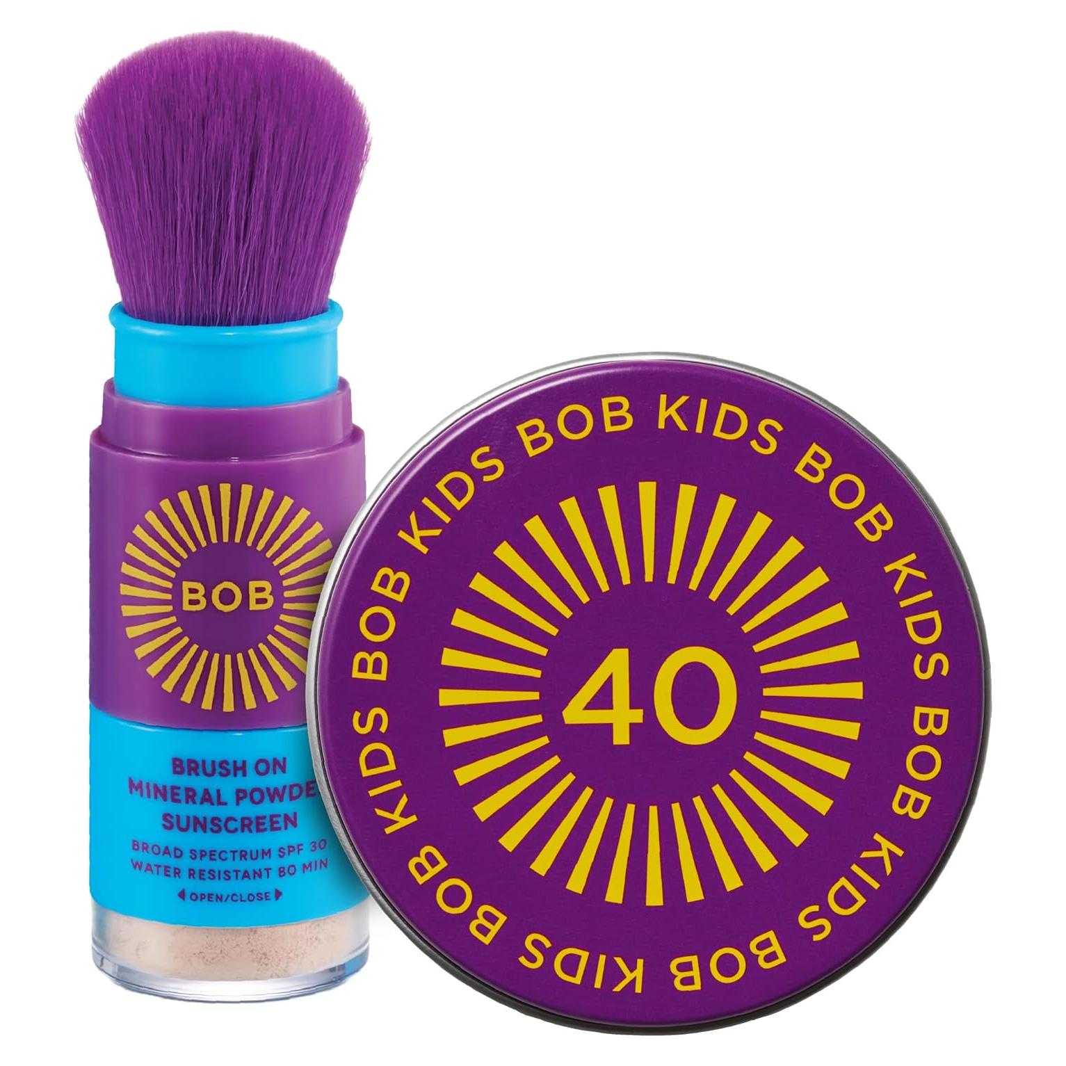 PACK BOB KIDS Duo Solar SPF 30 Polvo y Balsamo para Niños