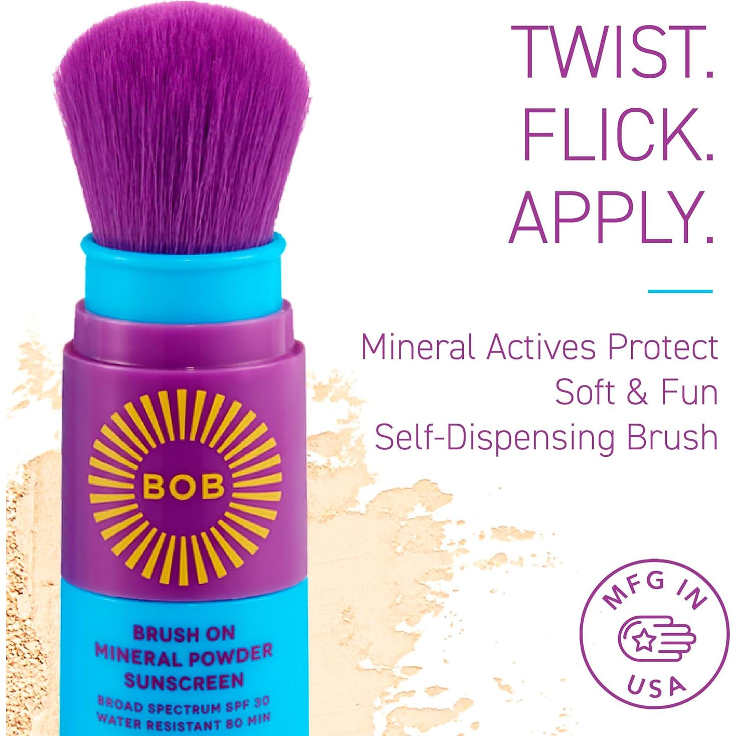 PACK BOB KIDS Duo Solar SPF 30 Polvo y Balsamo para Niños