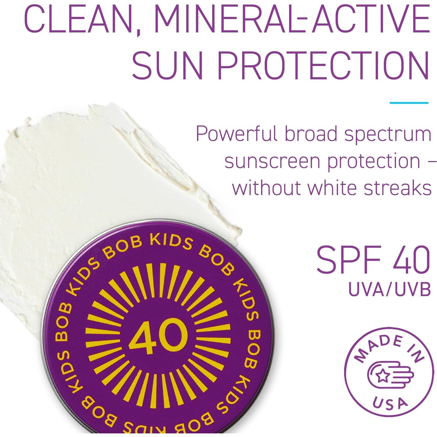 PACK BOB KIDS Duo Solar SPF 30 Polvo y Balsamo para Niños