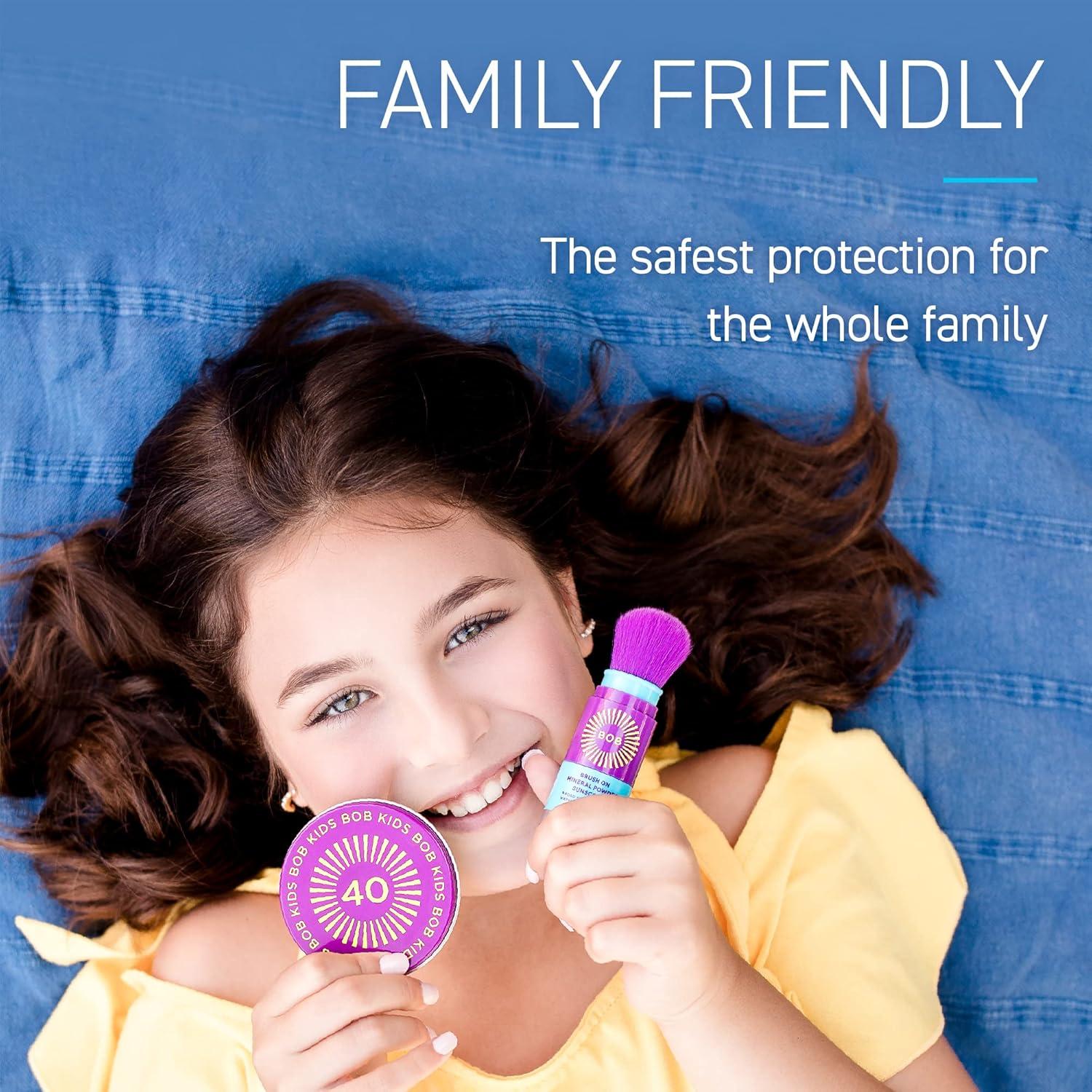 PACK BOB KIDS Duo Solar SPF 30 Polvo y Balsamo para Niños