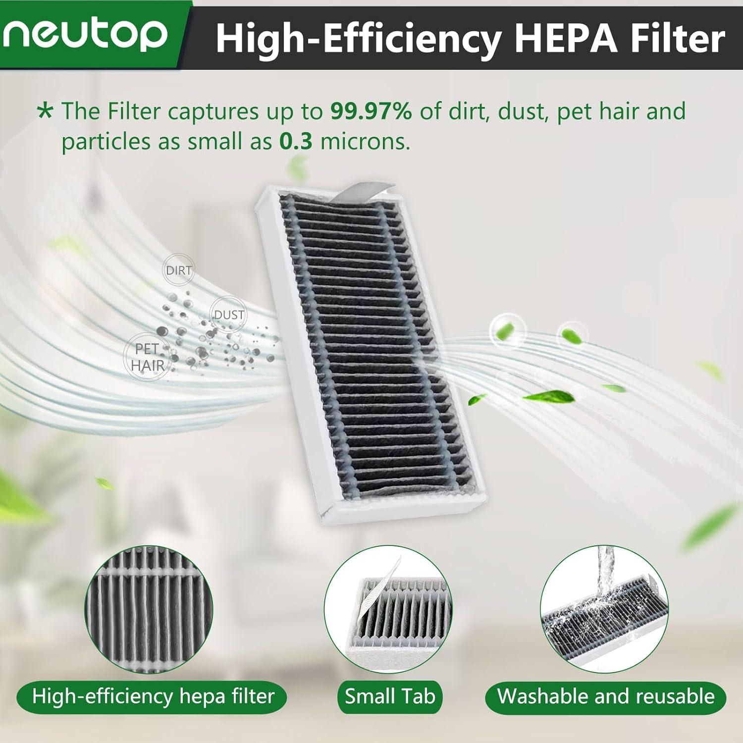 Accesorios Neutop para Aspiradora Robot Ecovacs Deebot T80 Omni