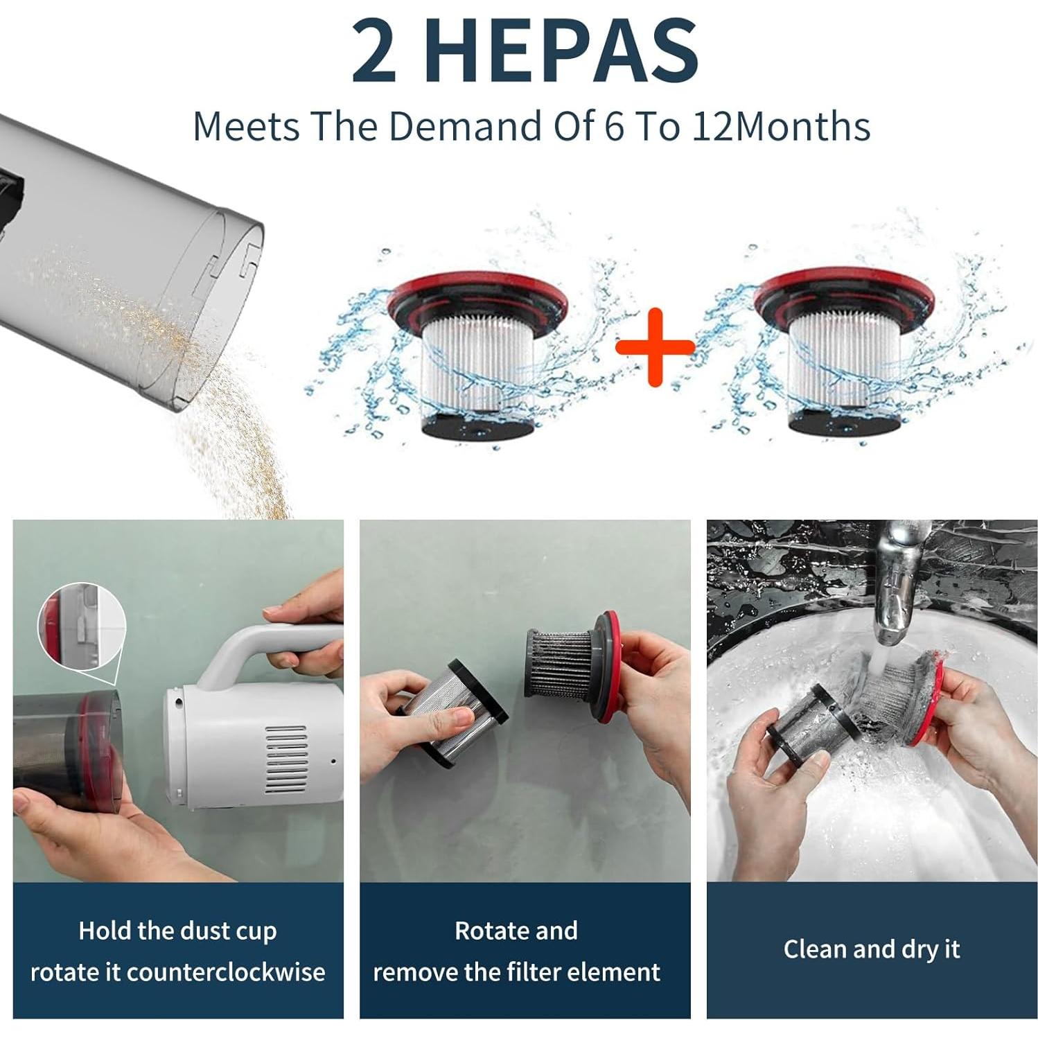 Aspiradora de Varilla KEROMEE BX216 400W 5m Cable para Mascotas