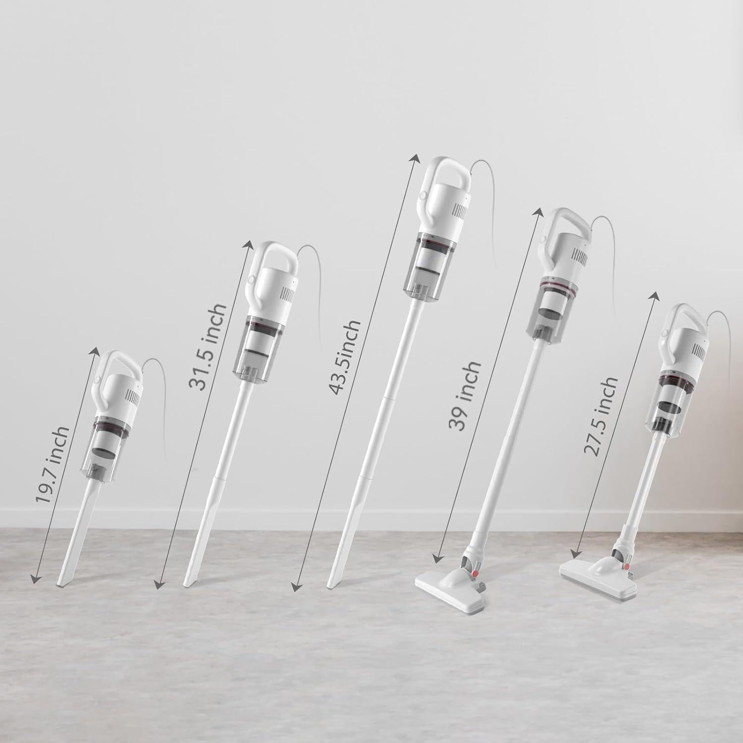 Aspiradora de Varilla KEROMEE BX216 400W 5m Cable para Mascotas