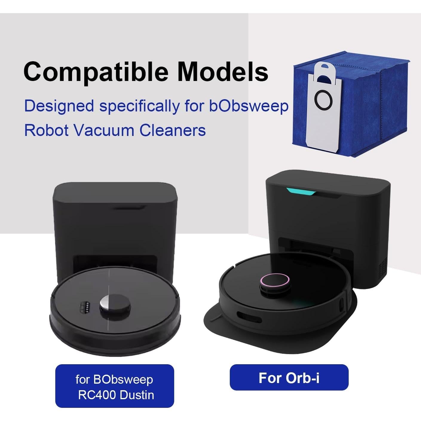 Bolsas de polvo desechables JoaSinc 4.6L para BObsweep RC400